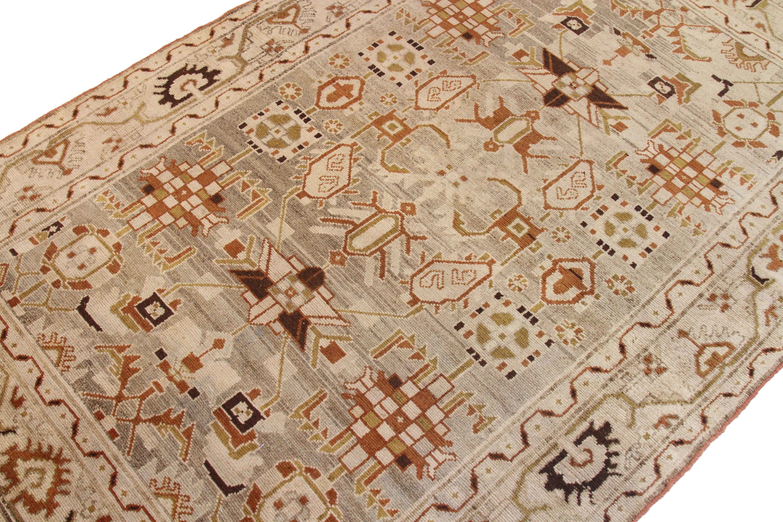 Thumbnail 3 for Antique Persian Malayer Transitional Rug 51929