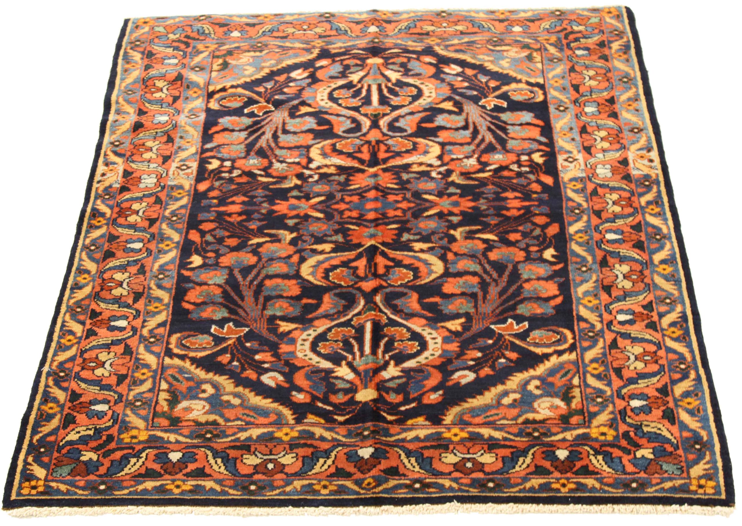 Thumbnail 6 for Antique Persian Sultanabad Traditional Rug 51963