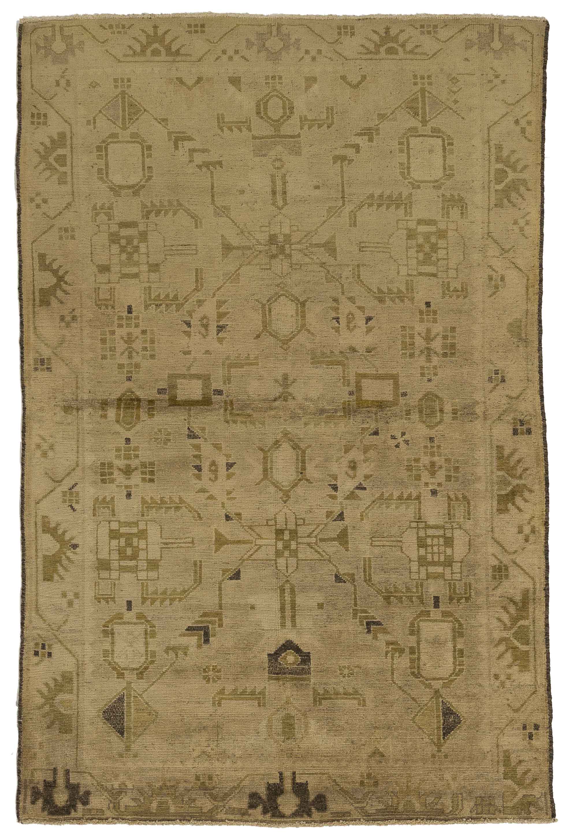 Thumbnail 9 for Antique Persian Malayer Transitional Rug 51965