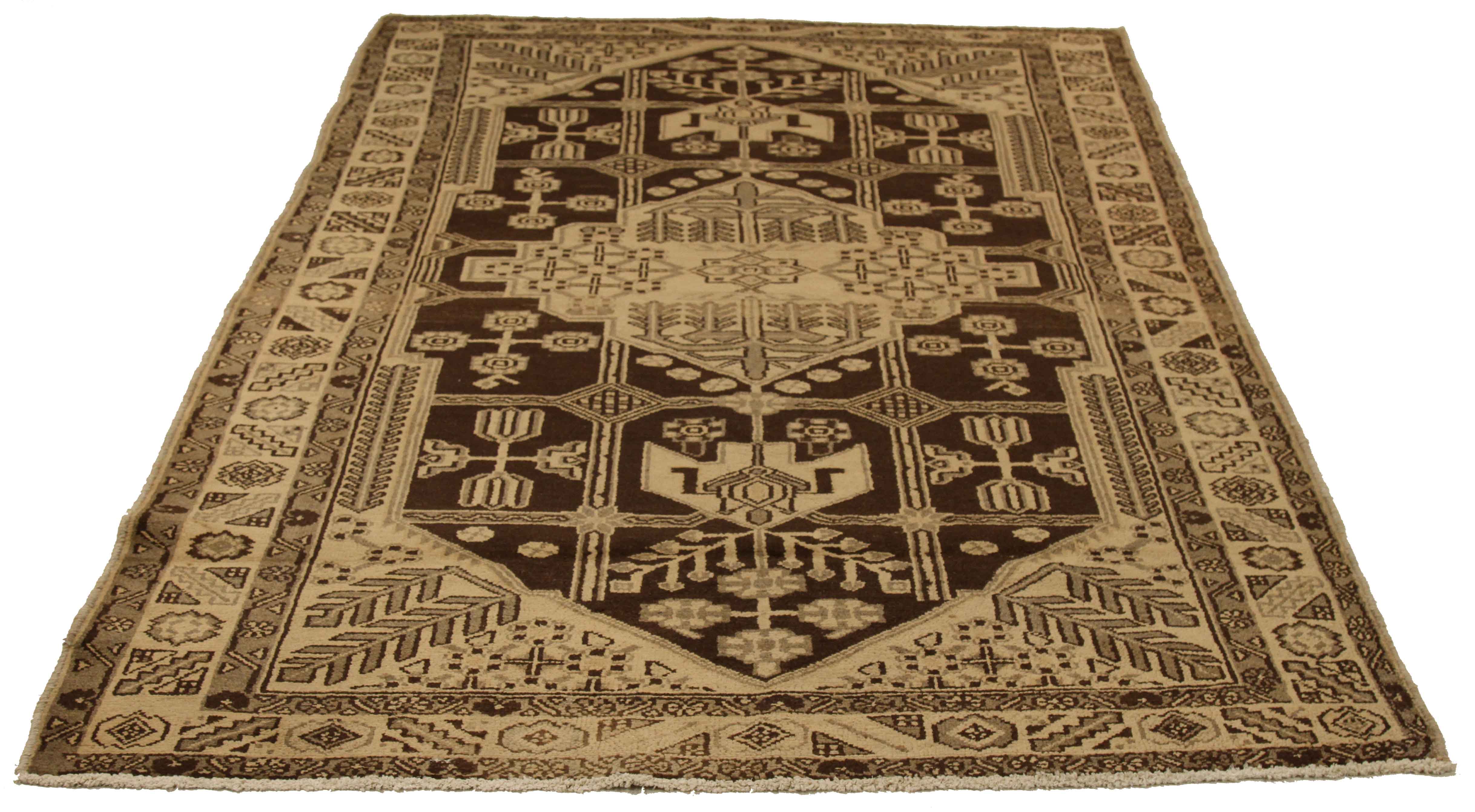 Thumbnail 15 for Antique Persian shahsavan Transitional Rug 51967