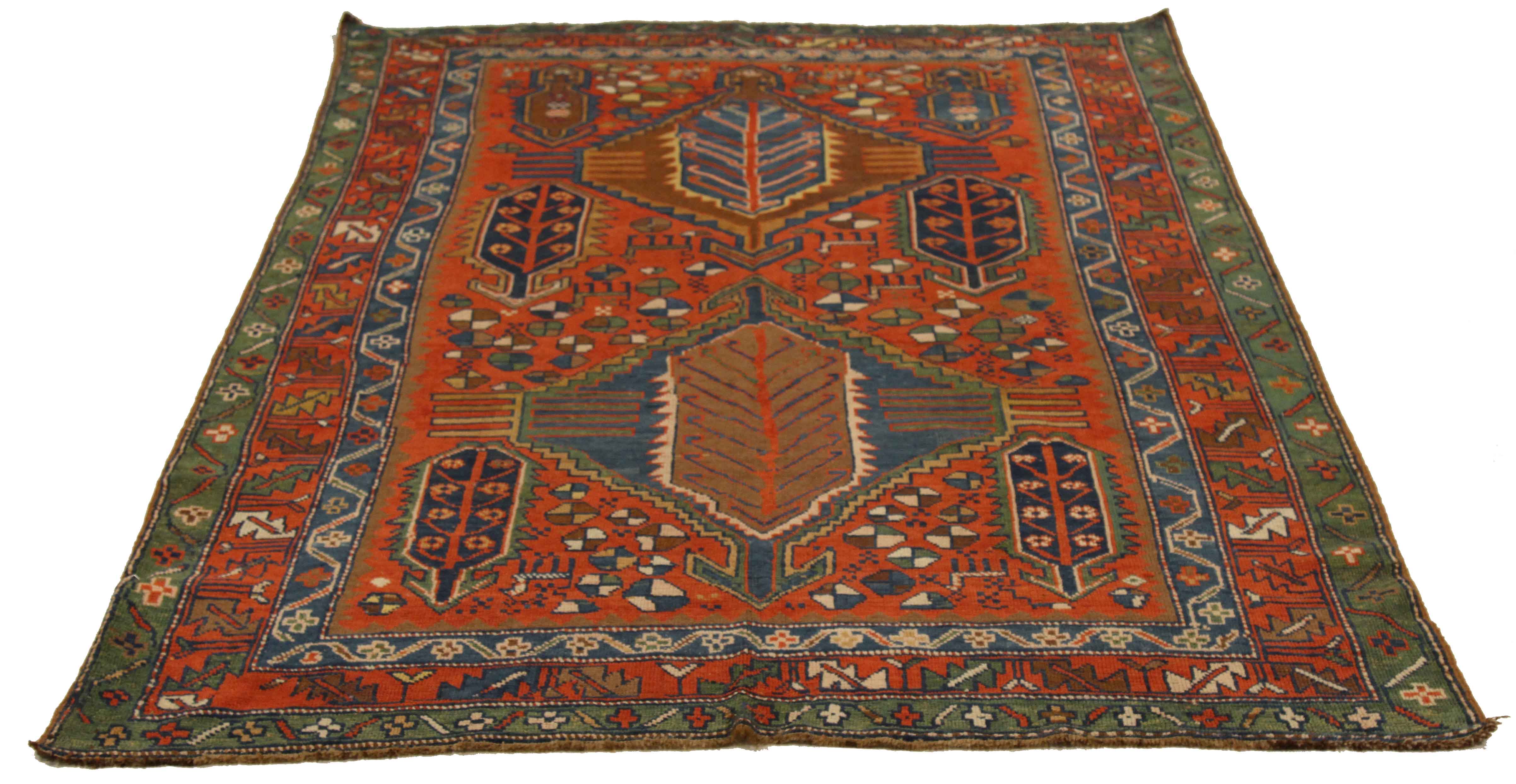 Thumbnail 14 for Antique Persian Traditional Rug 51961