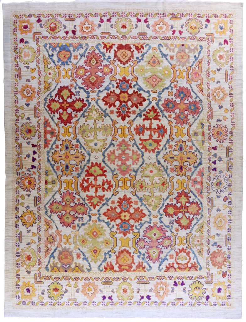 Thumbnail 3 for Persian Sultanabad Transitional Rug 88238