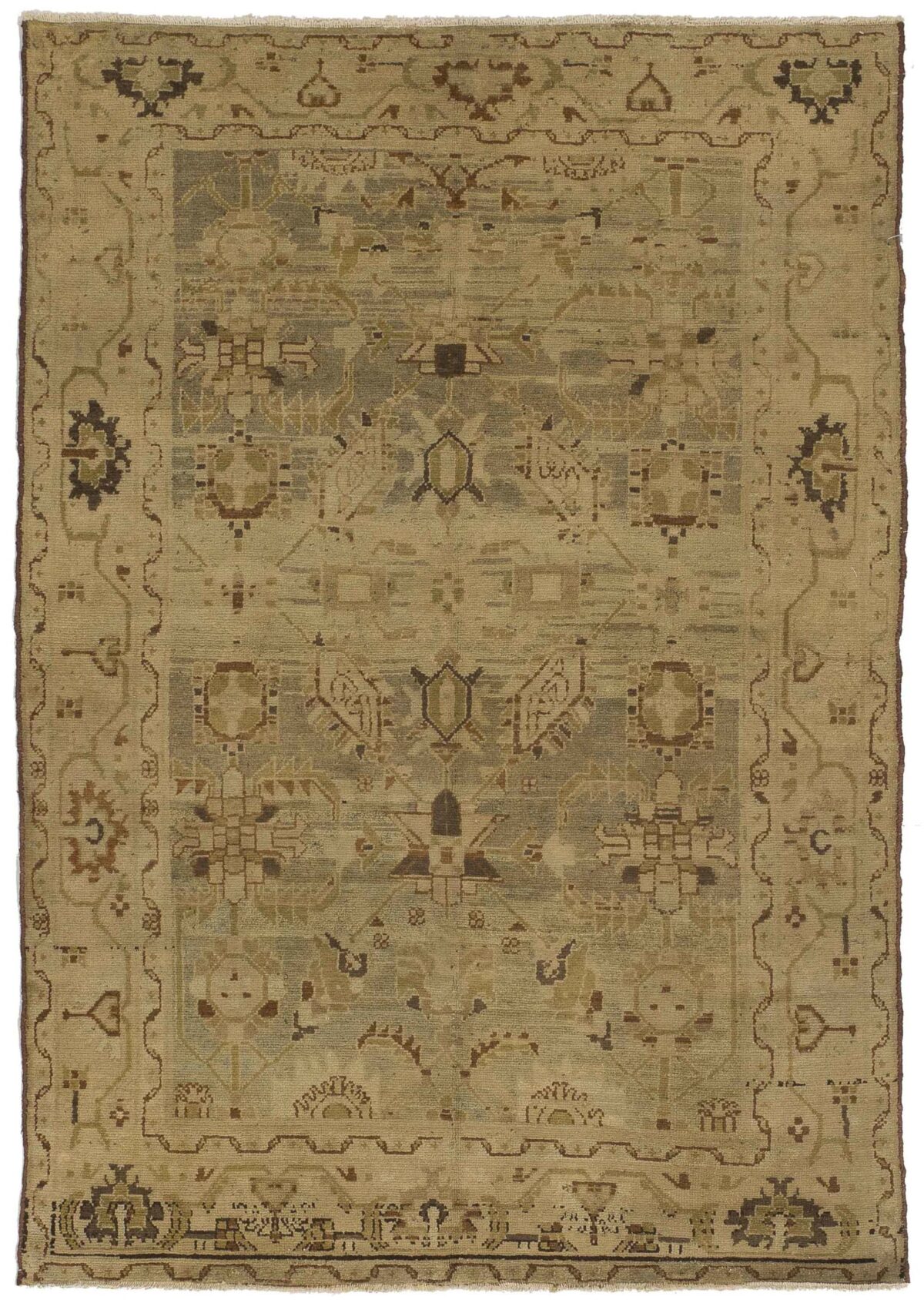 Thumbnail 12 for Antique Persian Malayer Transitional Rug 51953