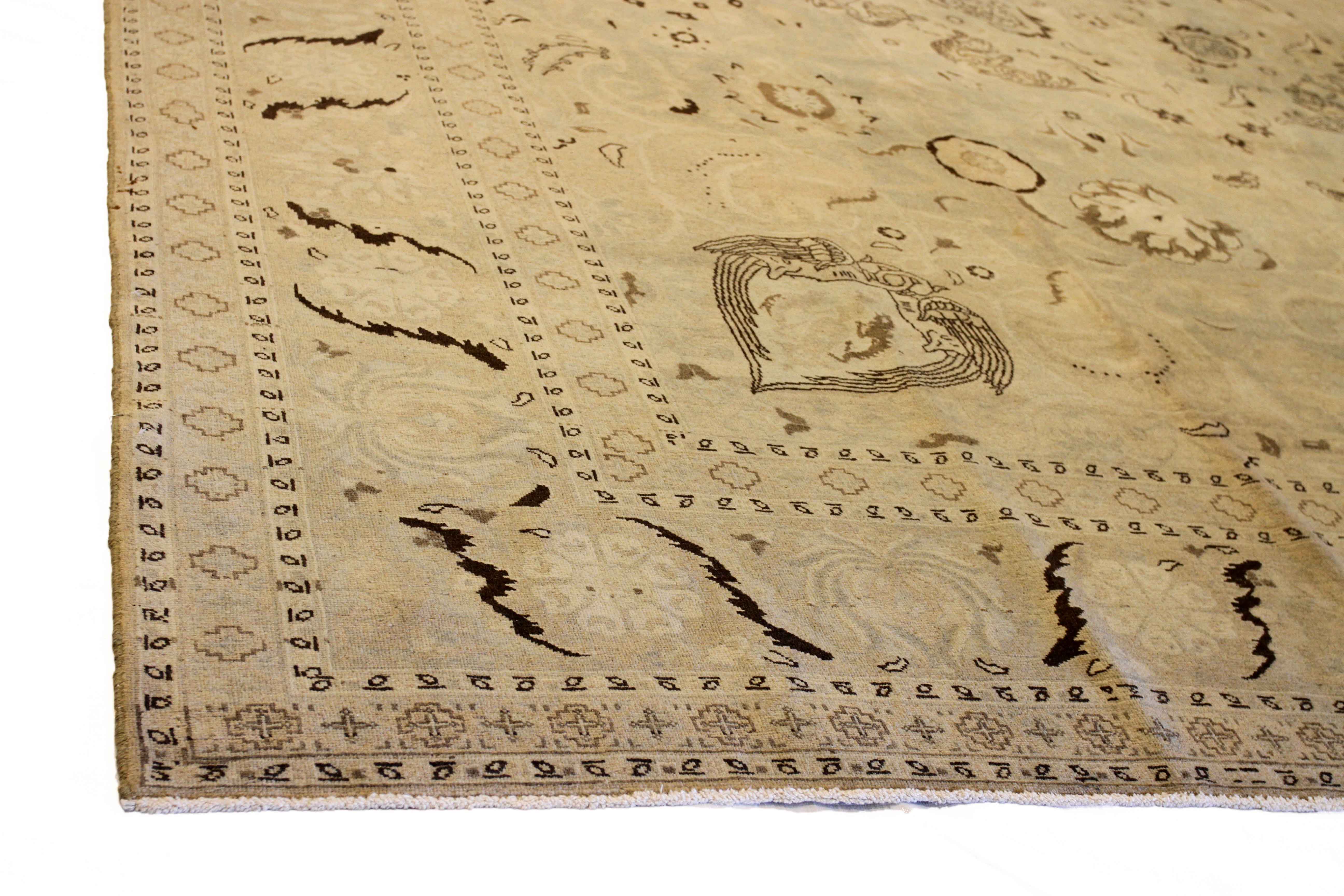 Thumbnail 14 for Antique Persian Transitional Rug 51993