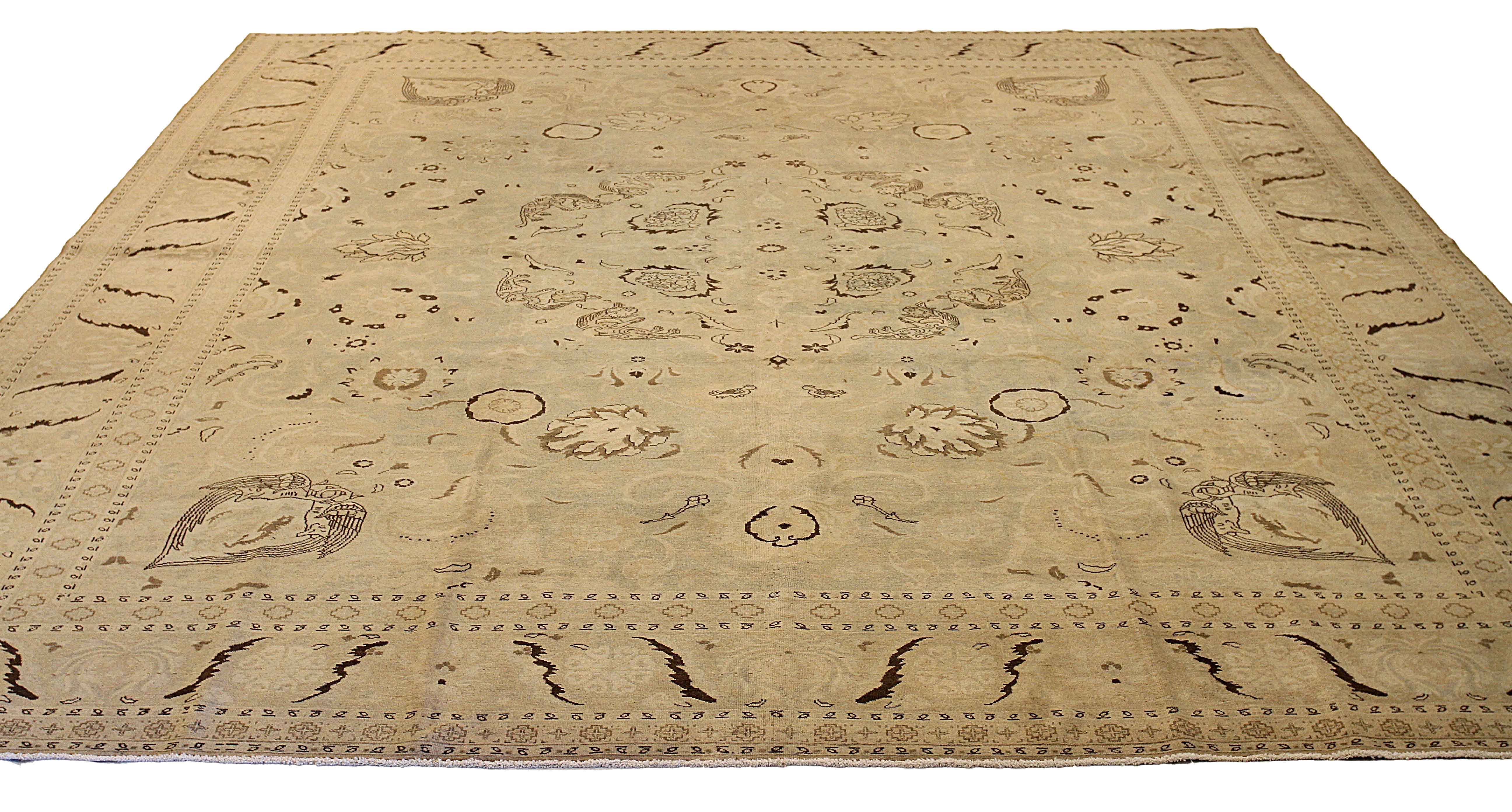 Thumbnail 9 for Antique Persian Transitional Rug 51993