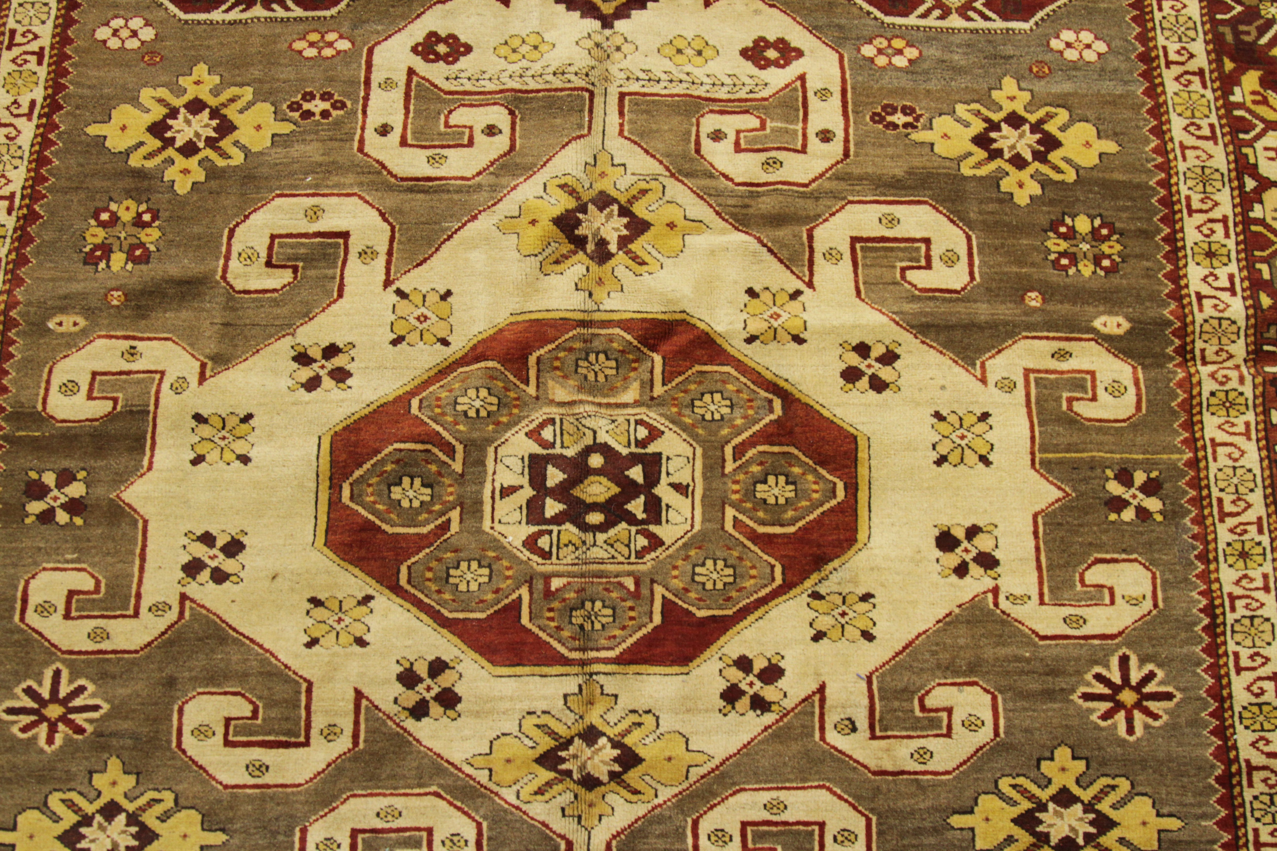 Thumbnail 4 for Antique Persian Ghafghaz Transitional Rug 51977