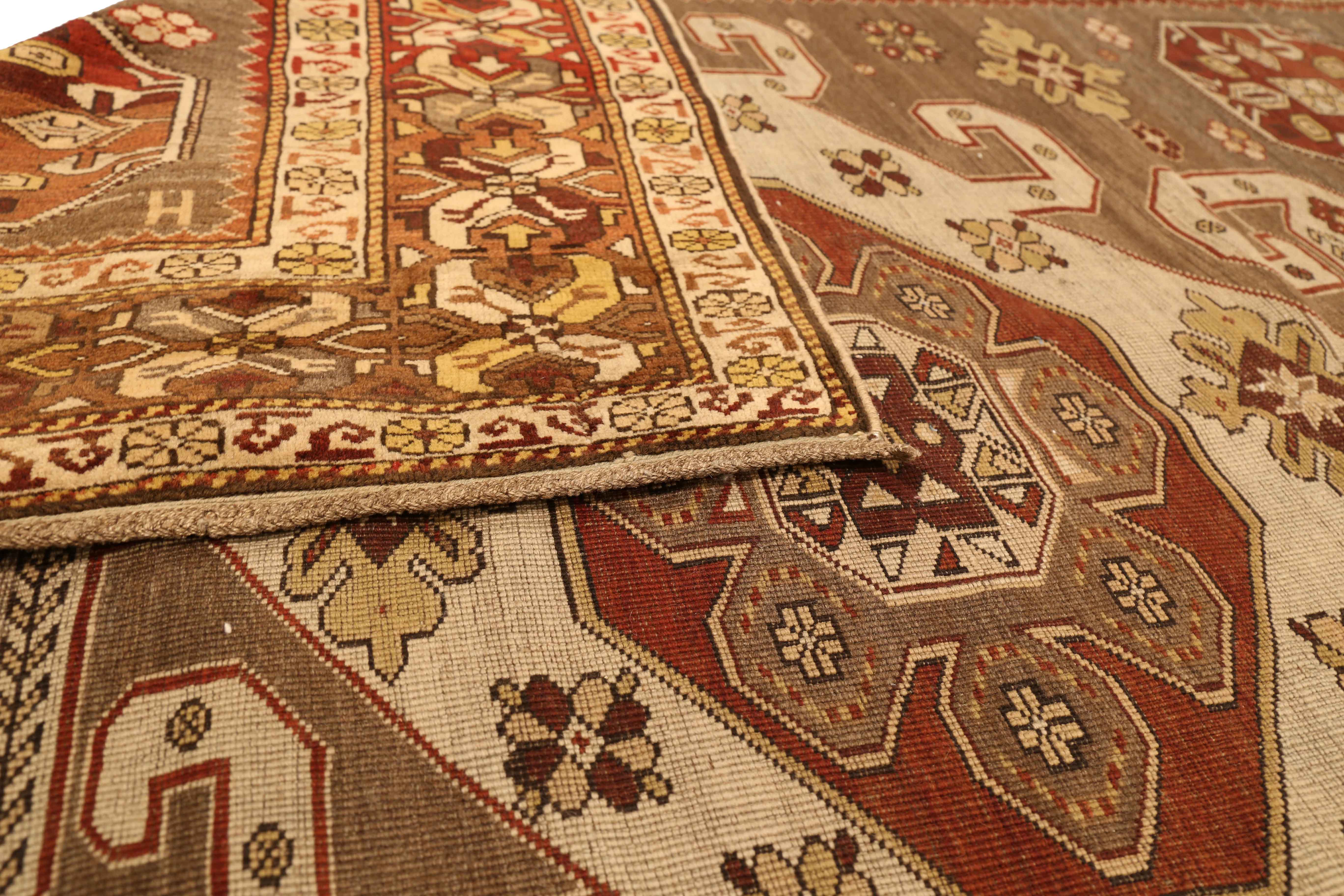 Thumbnail 7 for Antique Persian Ghafghaz Transitional Rug 51977