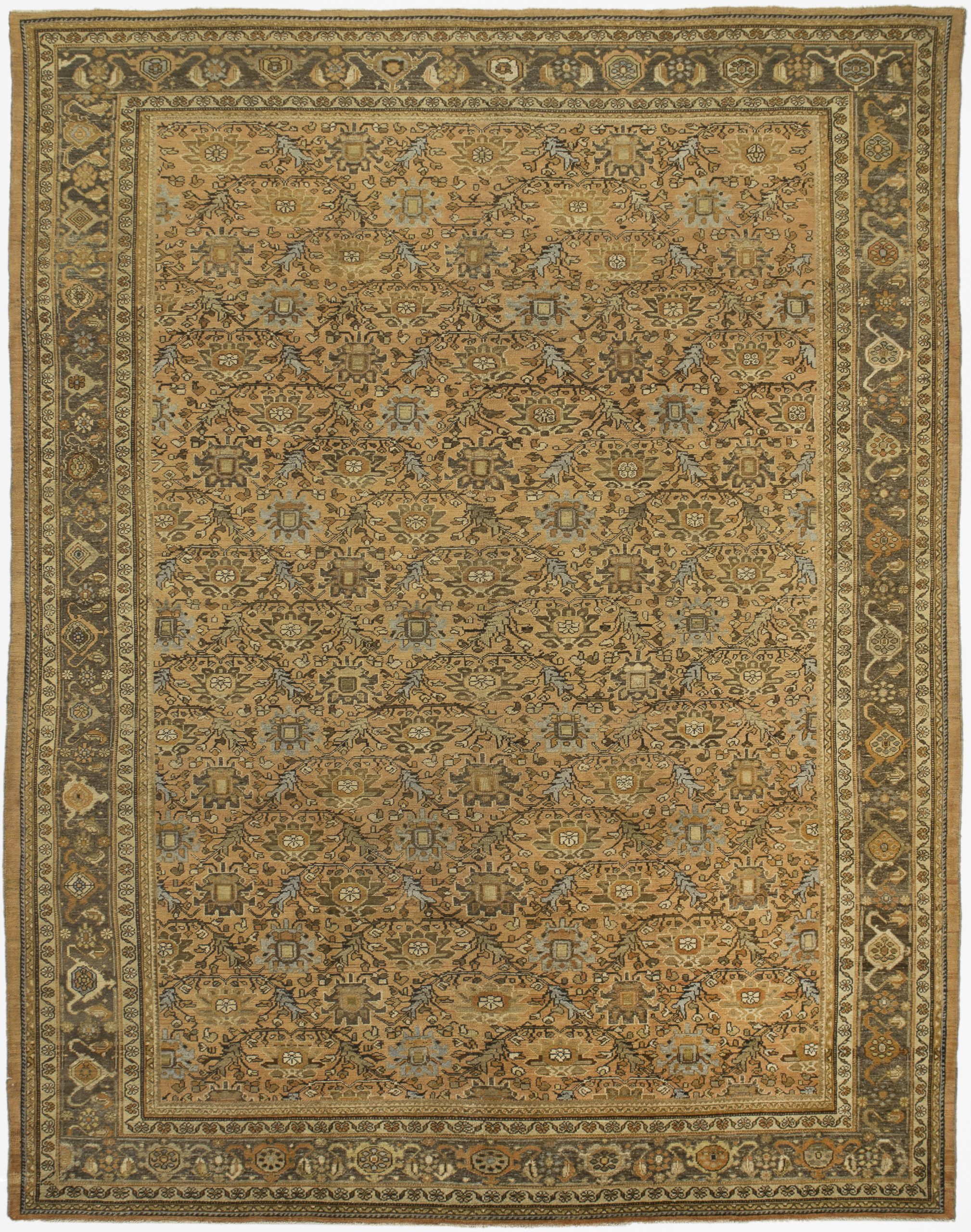 Thumbnail 3 for Antique Persian Malayer Transitional Rug 51983