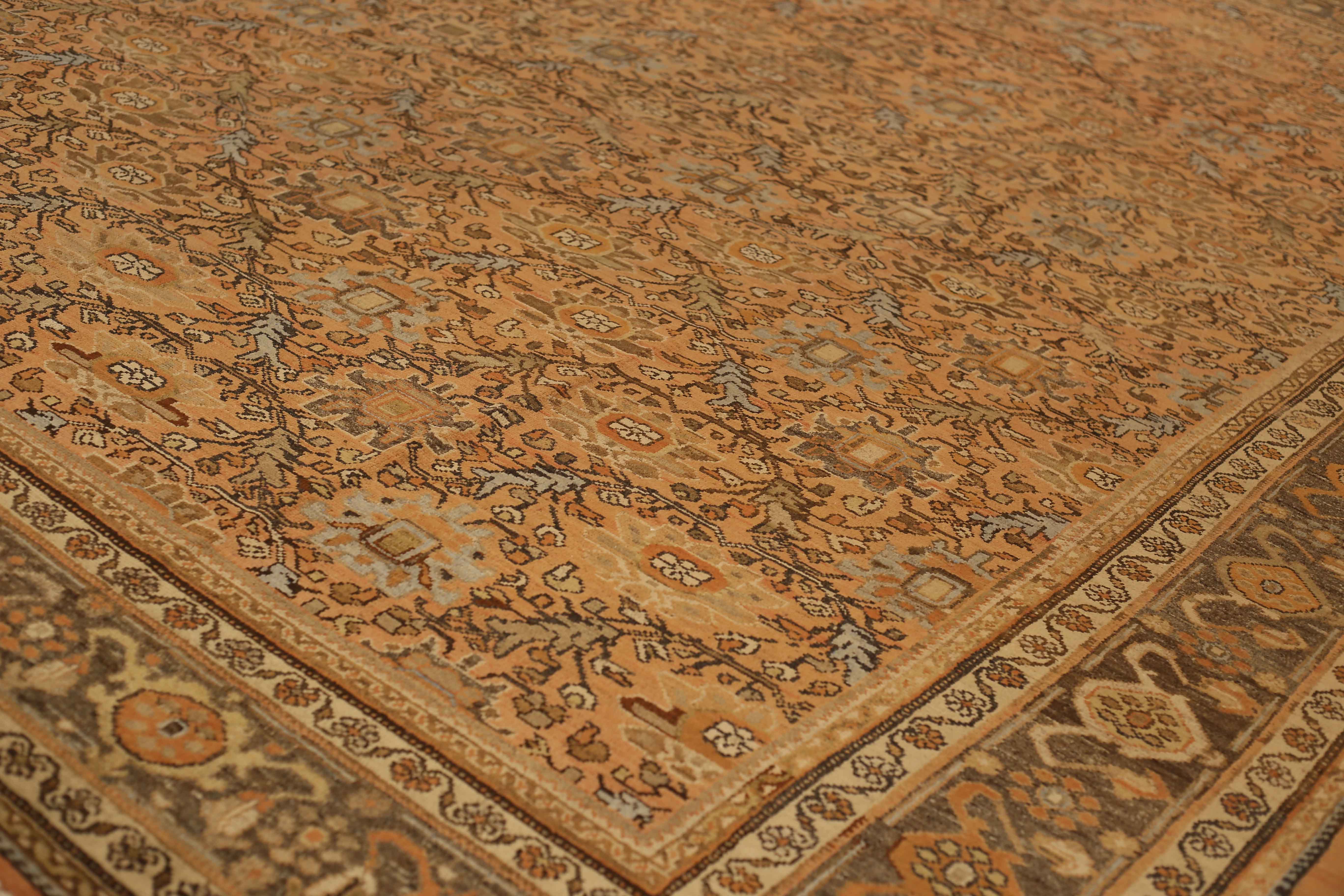 Thumbnail 11 for Antique Persian Malayer Transitional Rug 51983