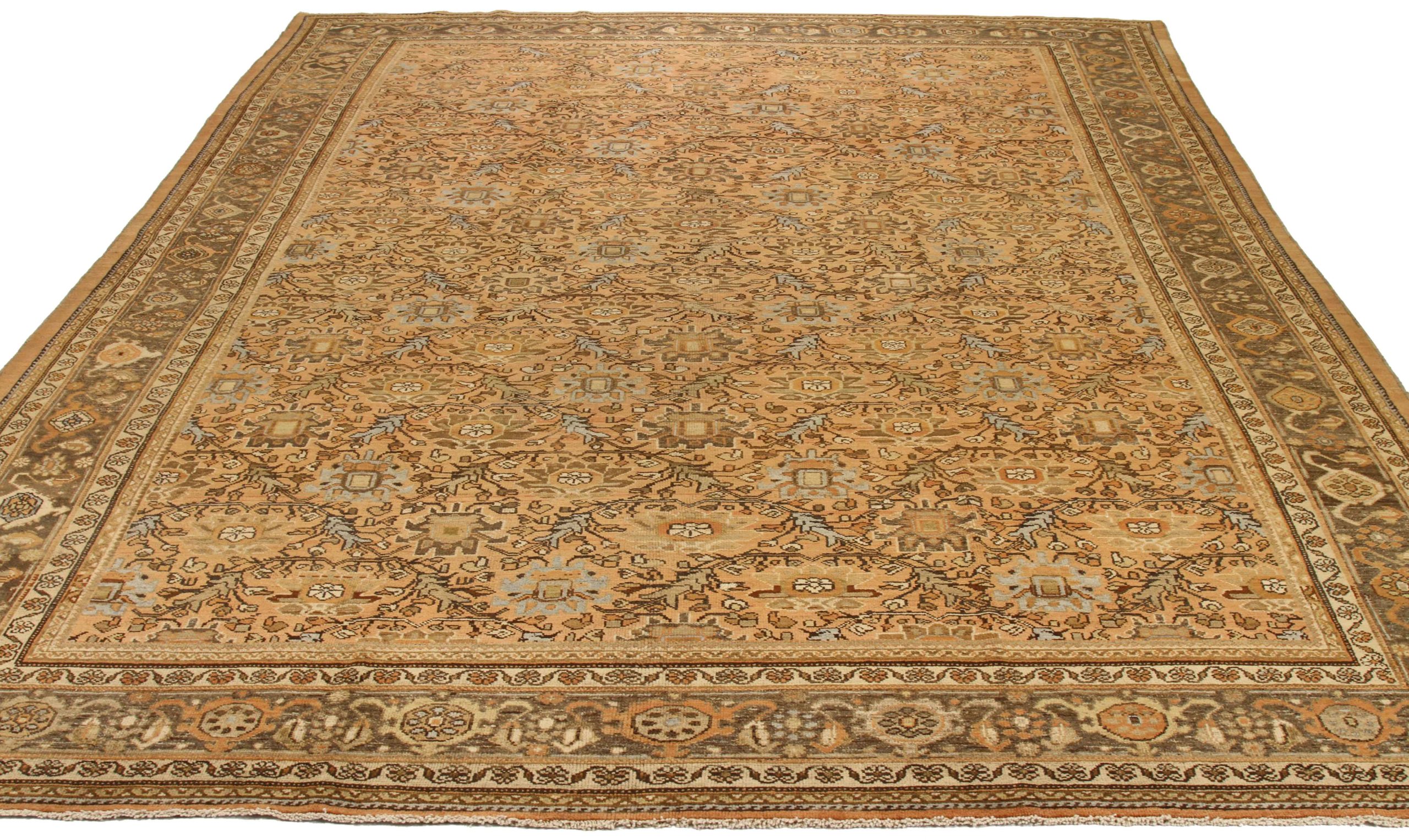 Thumbnail 14 for Antique Persian Malayer Transitional Rug 51983