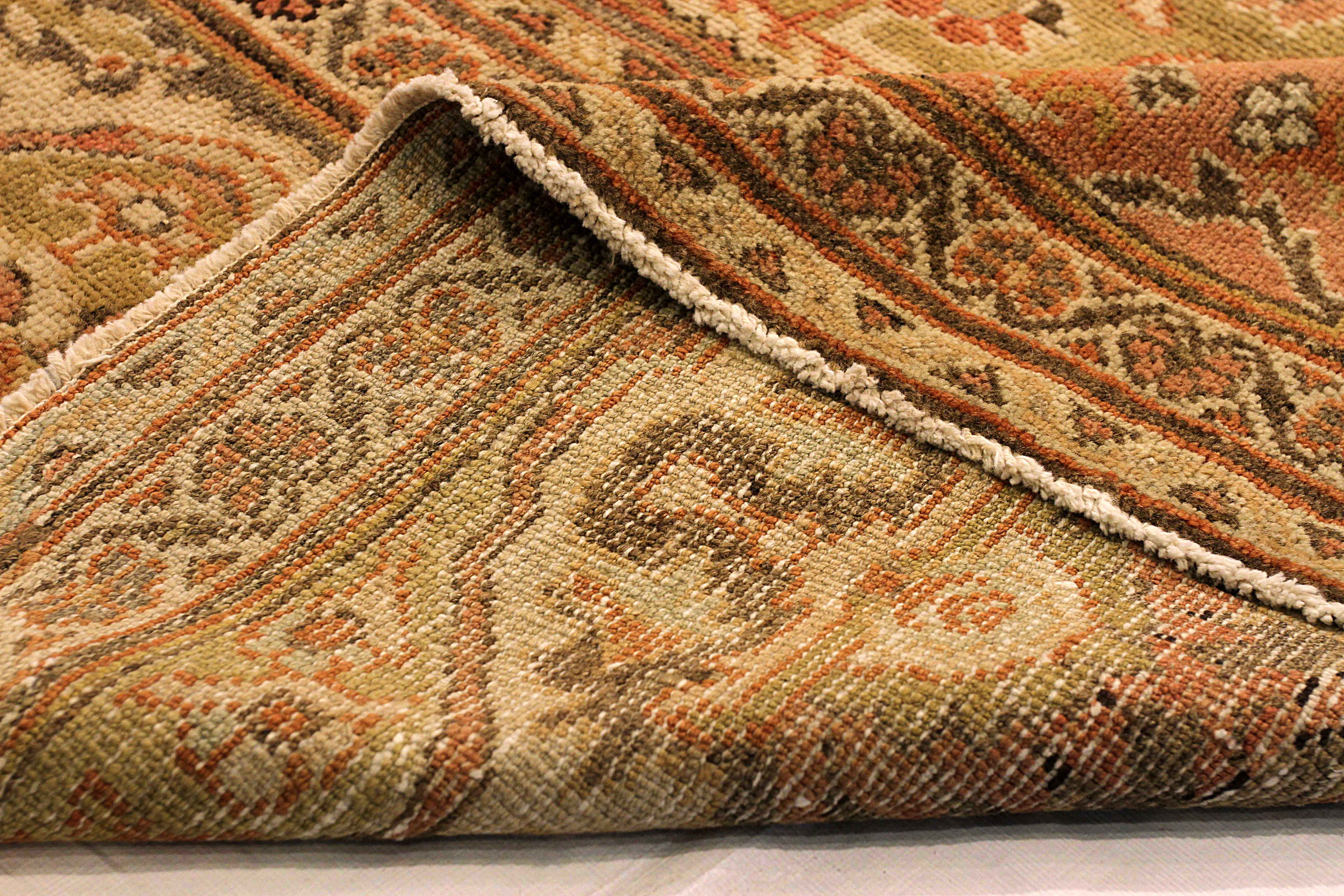 Thumbnail 11 for Antique Persian Mahal Traditional Rug 51986