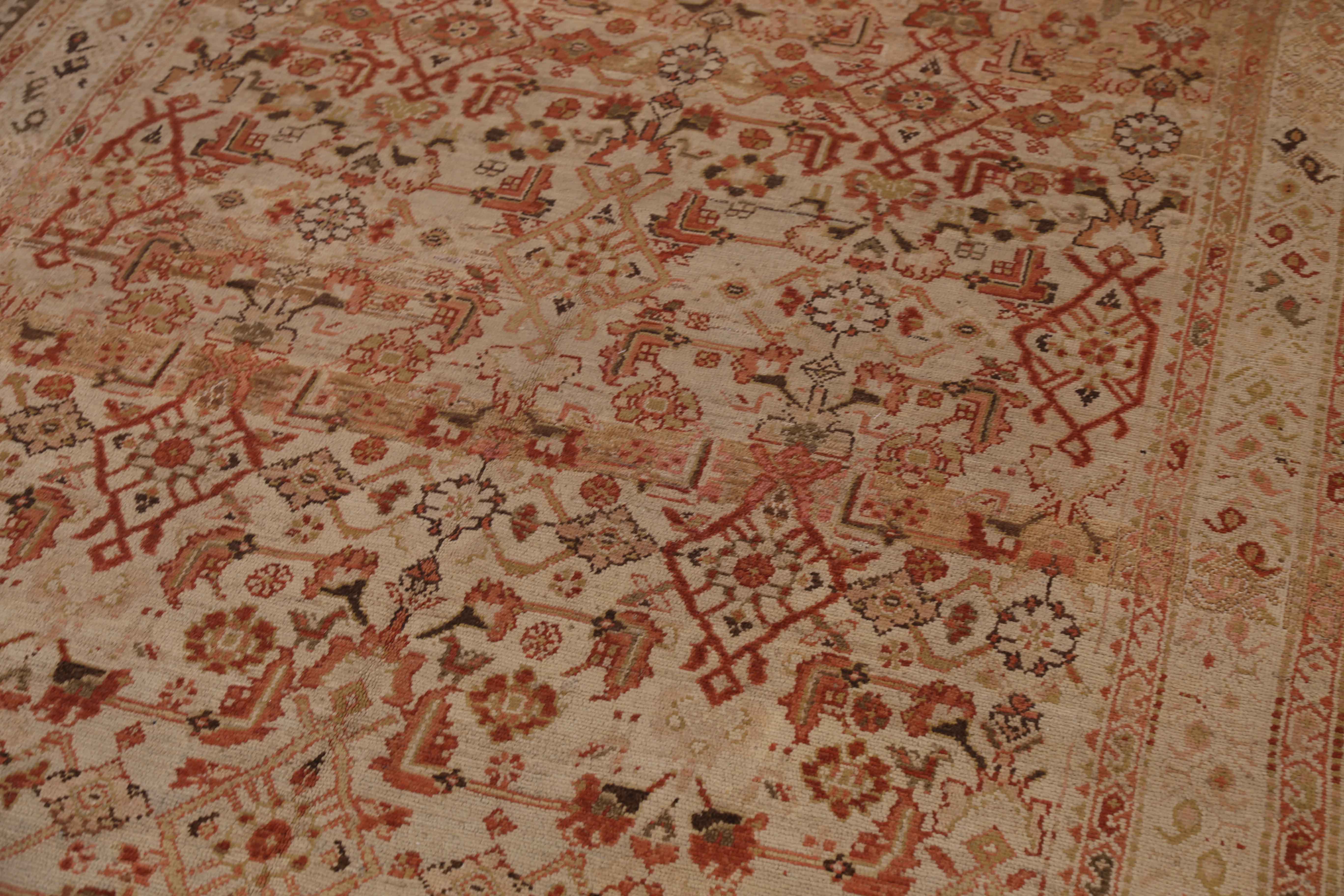 Thumbnail 7 for Antique Persian Malayer Transitional Rug 51971