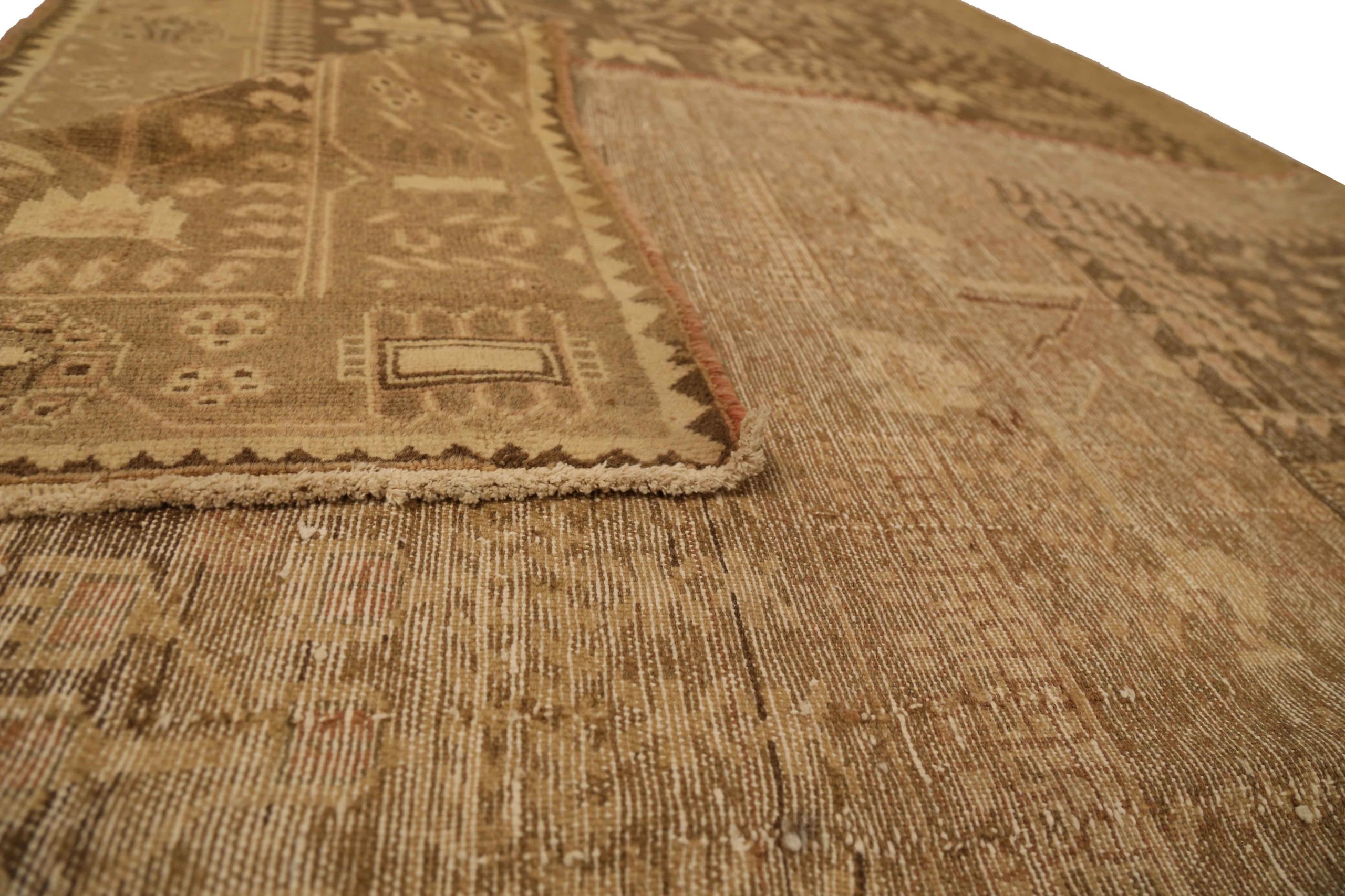 Thumbnail 11 for Antique Persian Saveh Transitional Rug 51972