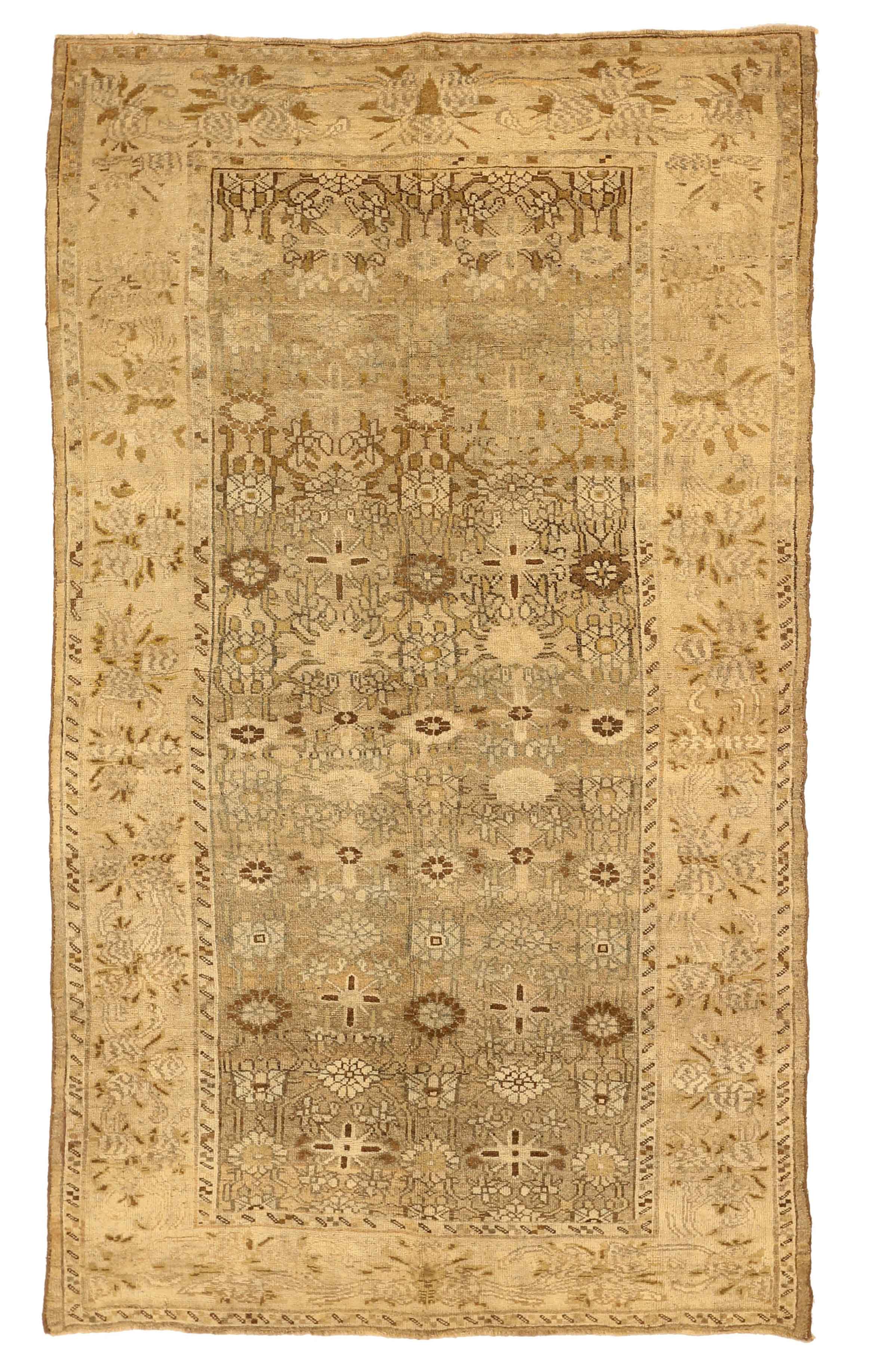 Thumbnail 10 for Antique Persian Bijar Transitional Rug 51976