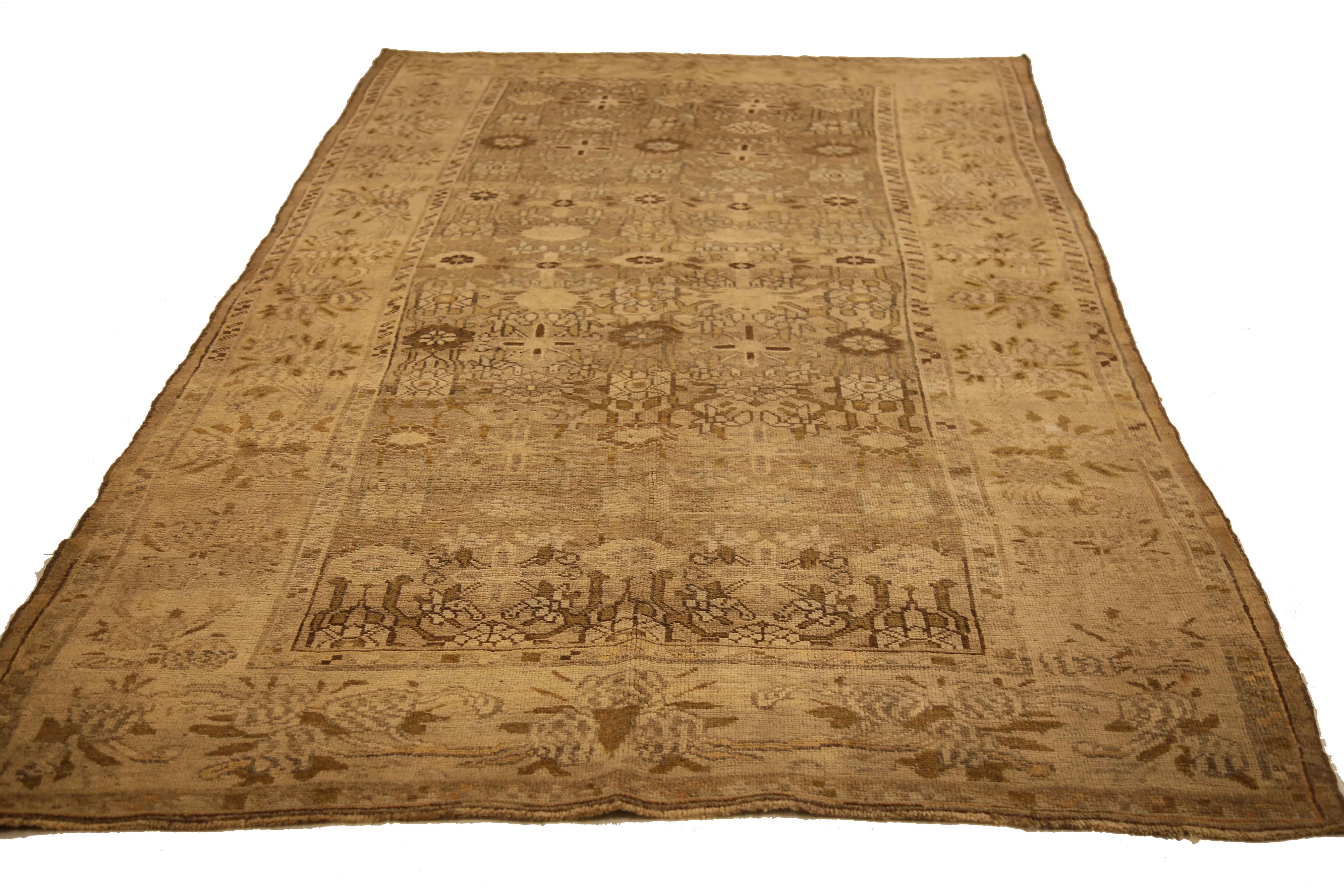 Thumbnail 4 for Antique Persian Bijar Transitional Rug 51976