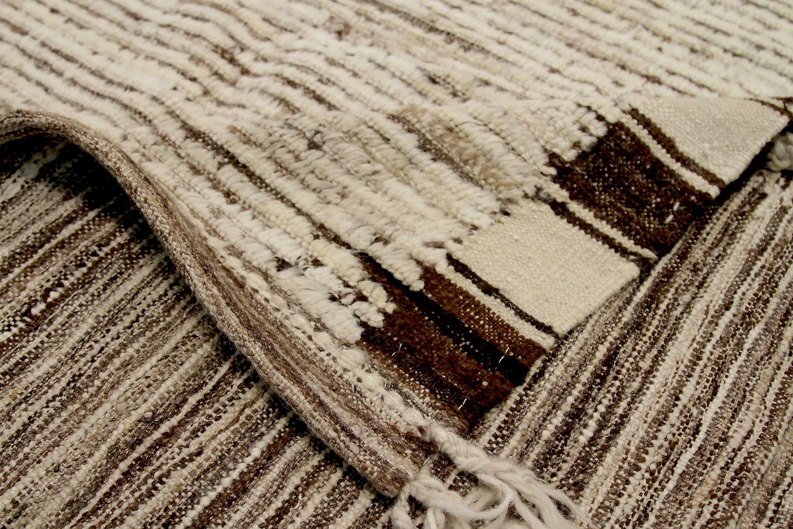 Thumbnail 3 for Afghanistan Moroccan Tribal Rug 92265