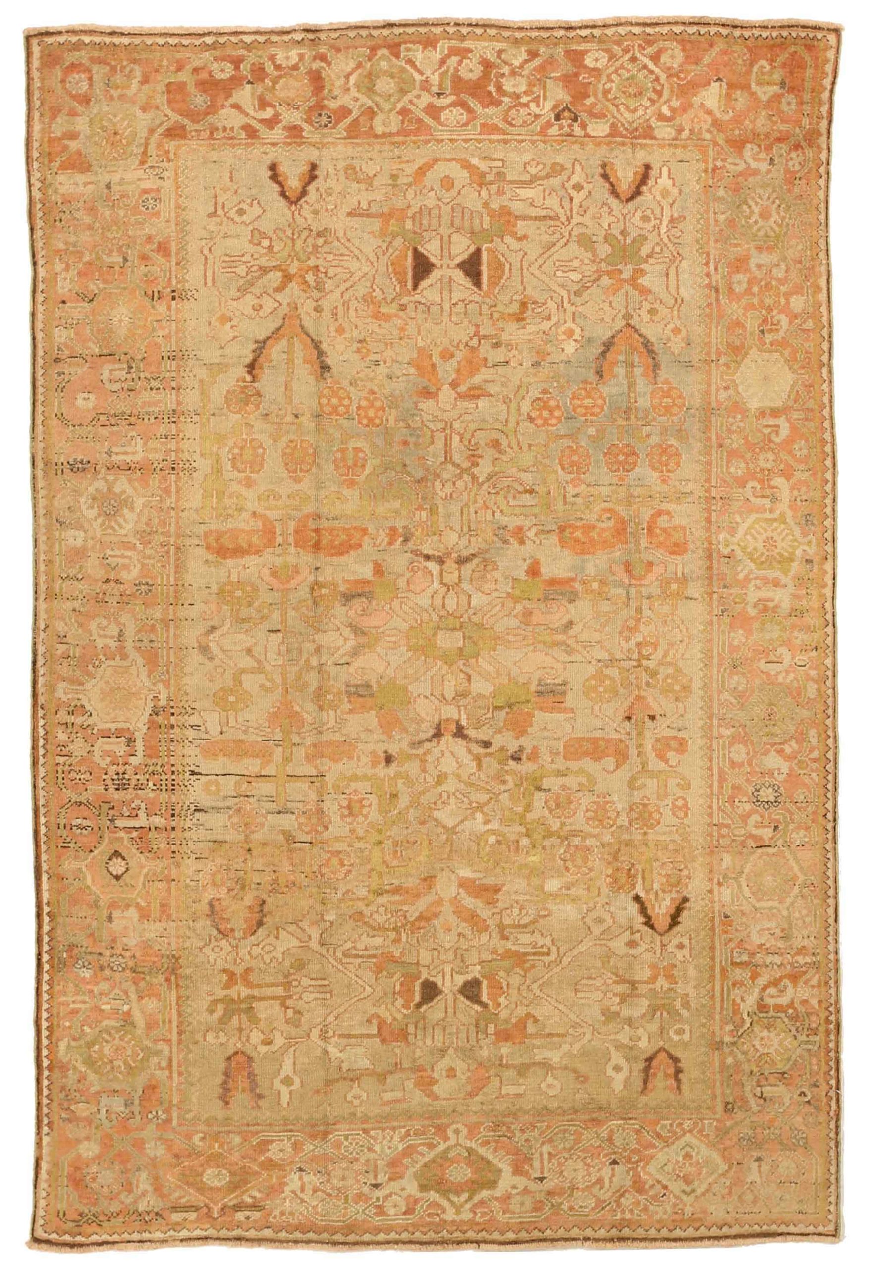 Thumbnail 3 for Antique Persian Bakhtiar Traditional Rug 75711