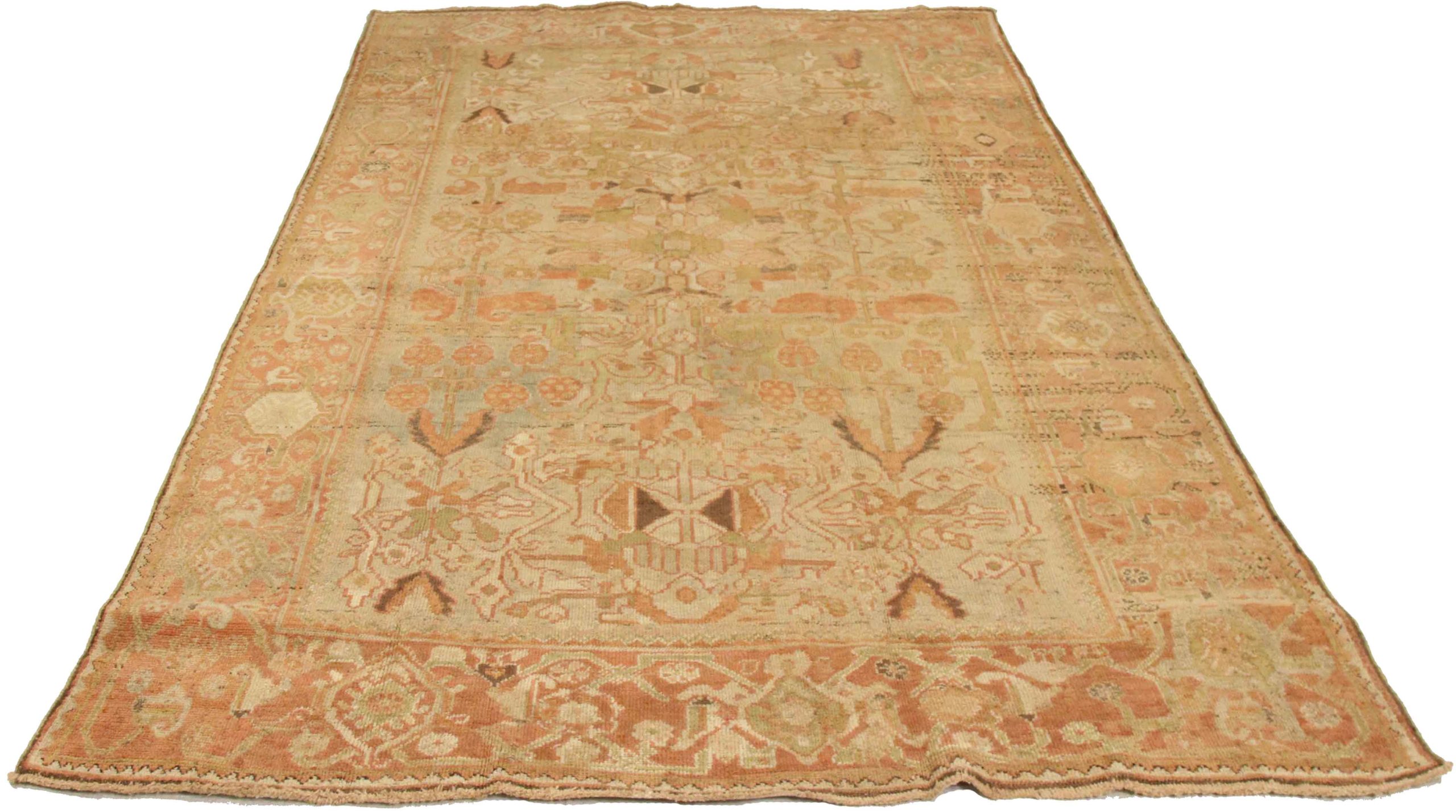 Thumbnail 4 for Antique Persian Bakhtiar Traditional Rug 75711