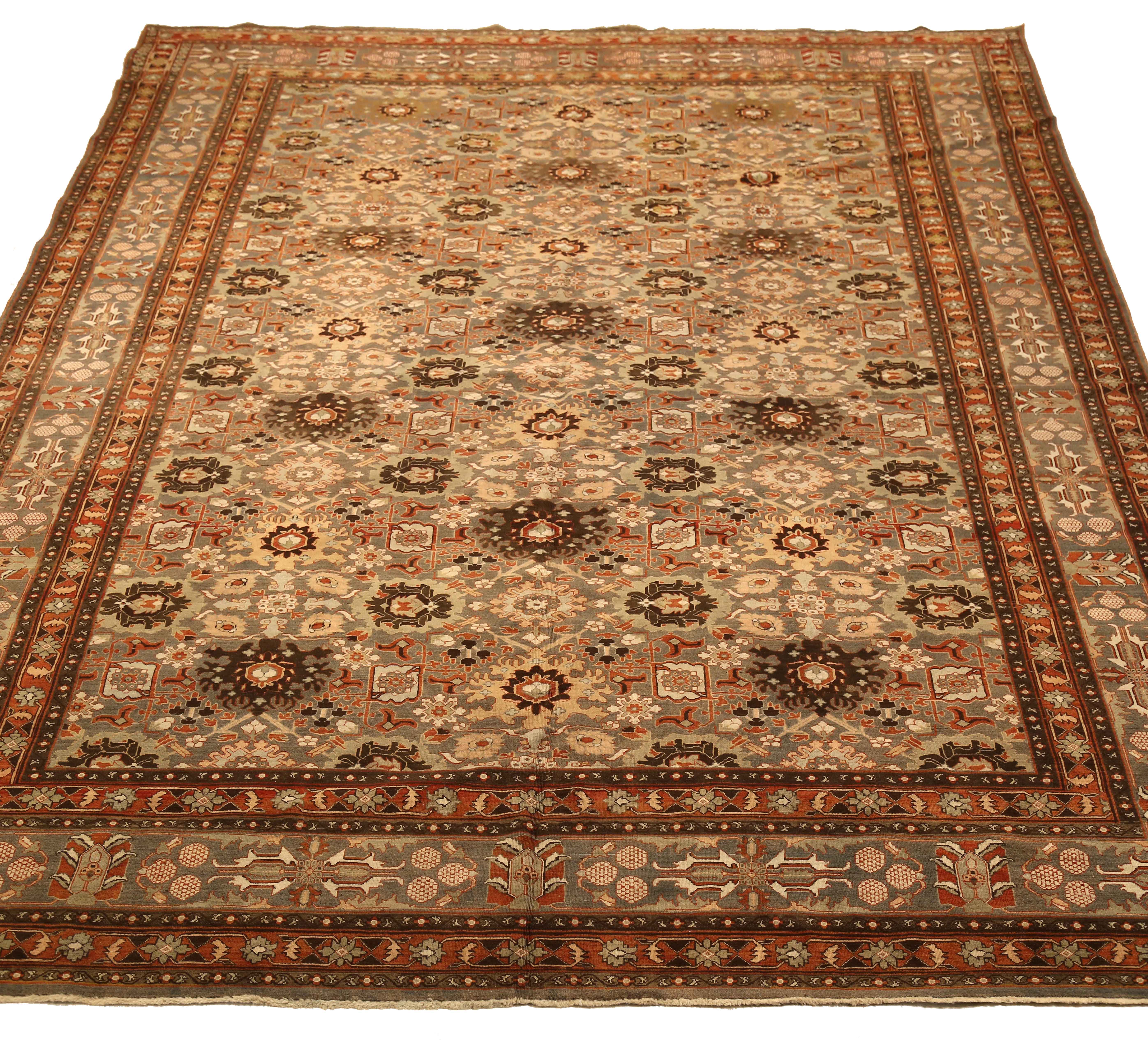 Thumbnail 2 for Antique Persian Bijar Traditional Rug 52018