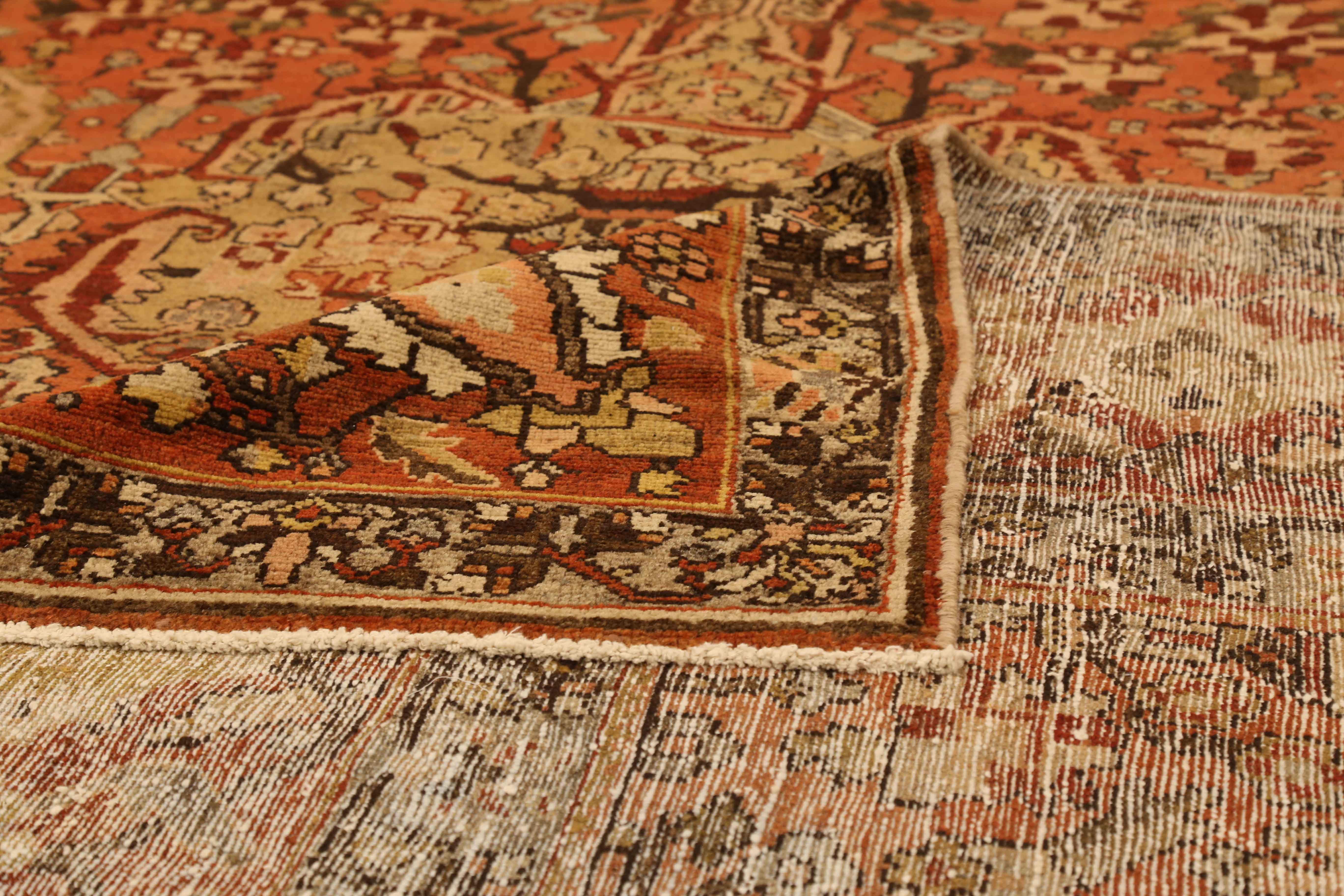 Thumbnail 12 for Antique Persian Bakhtiar Transitional Rug 52004