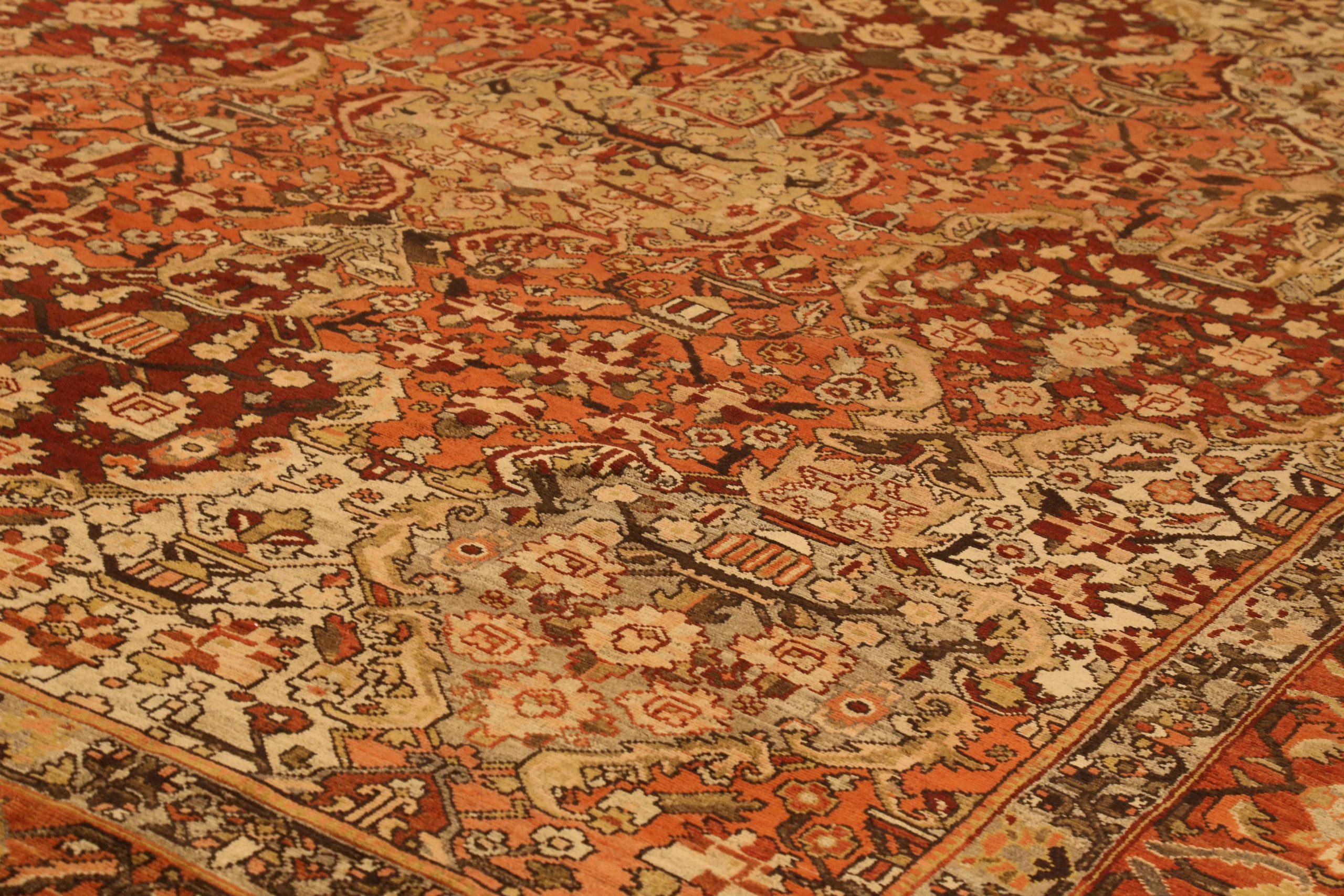 Thumbnail 13 for Antique Persian Bakhtiar Transitional Rug 52004