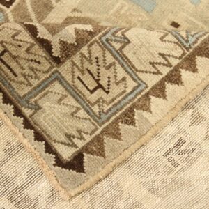 Thumbnail 15 for Antique Persian Saveh Transitional Rug 75717