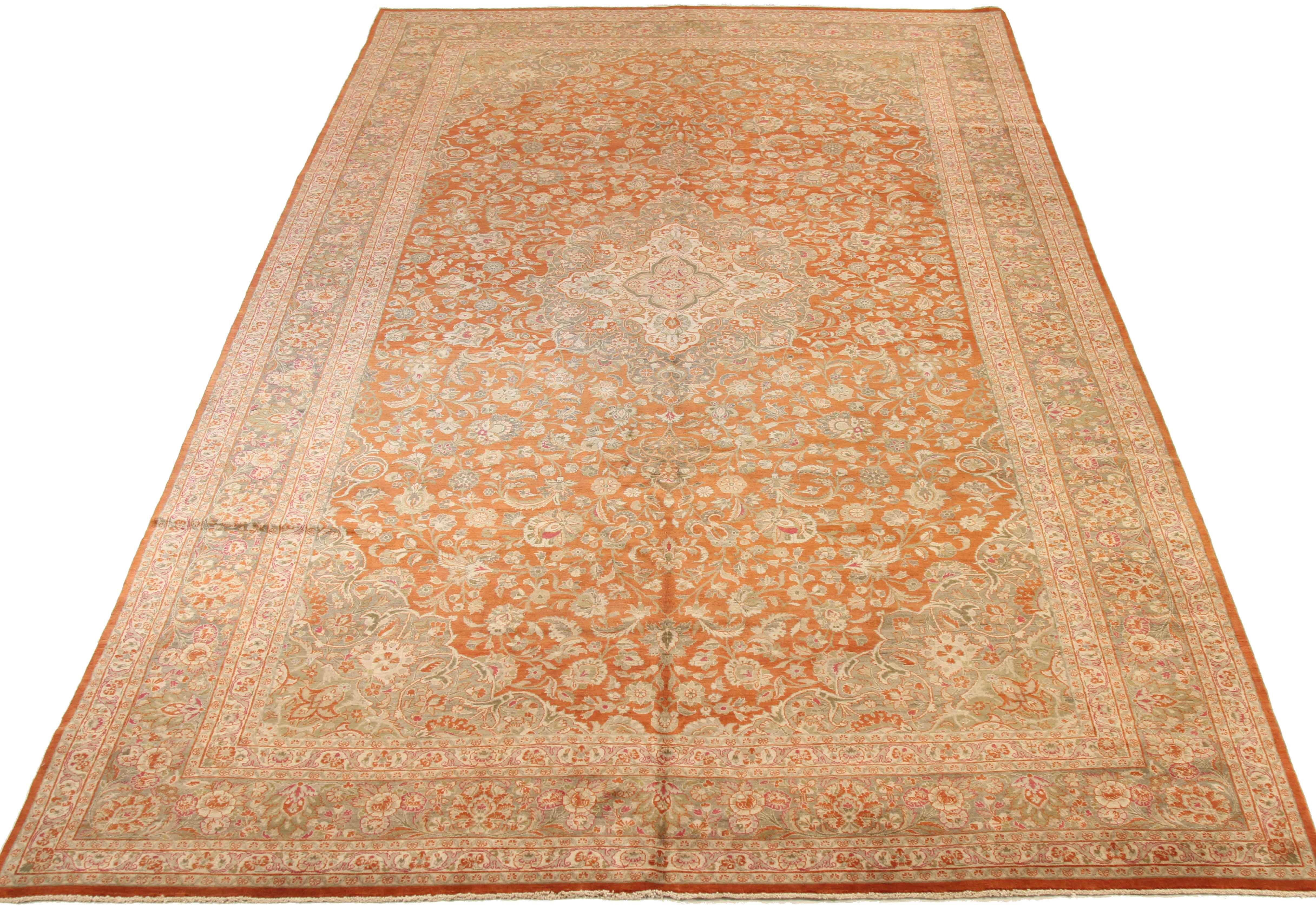 Thumbnail 6 for Antique Persian Kermanshah Transitional Rug 52005