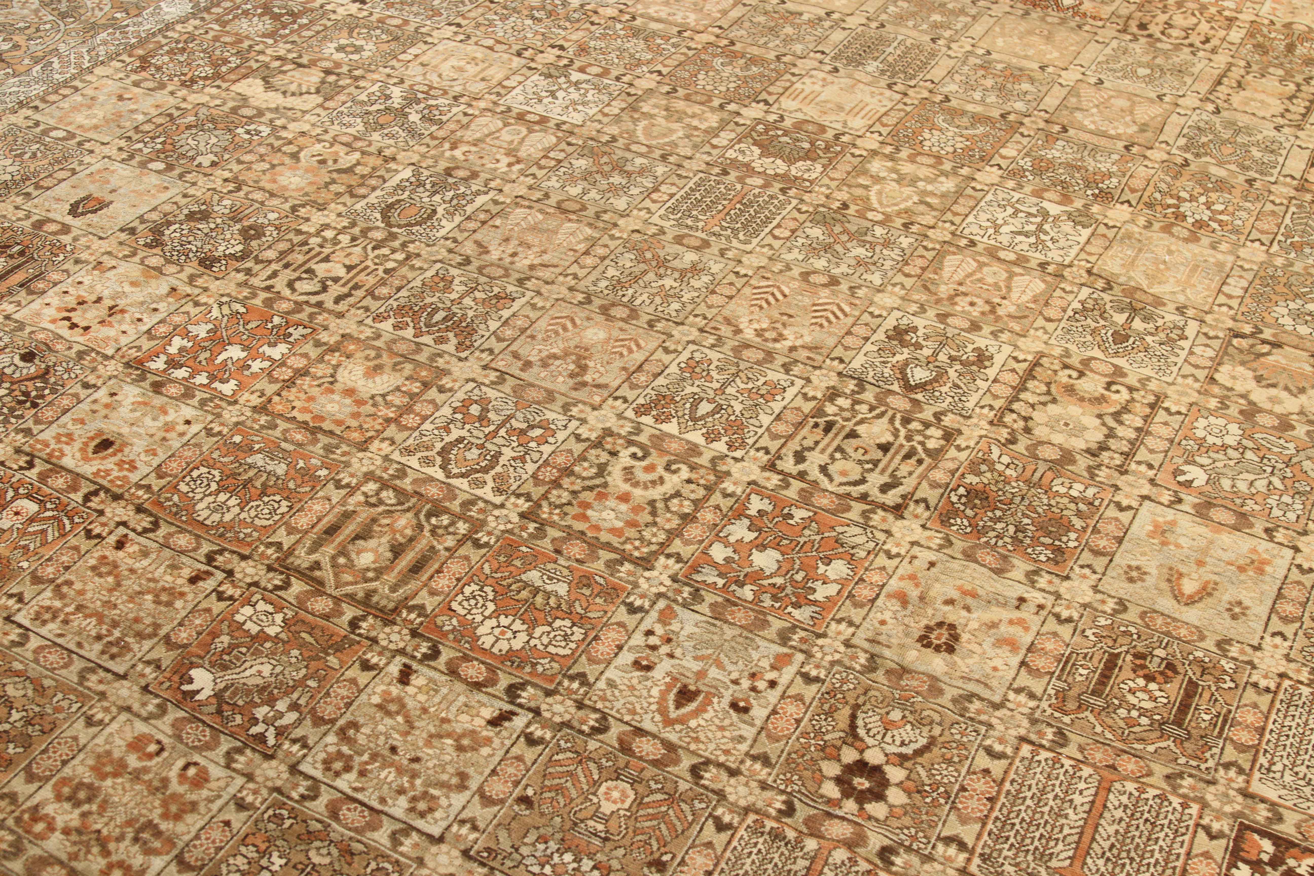Thumbnail 3 for Antique Persian Bakhtiar Transitional Rug 52006