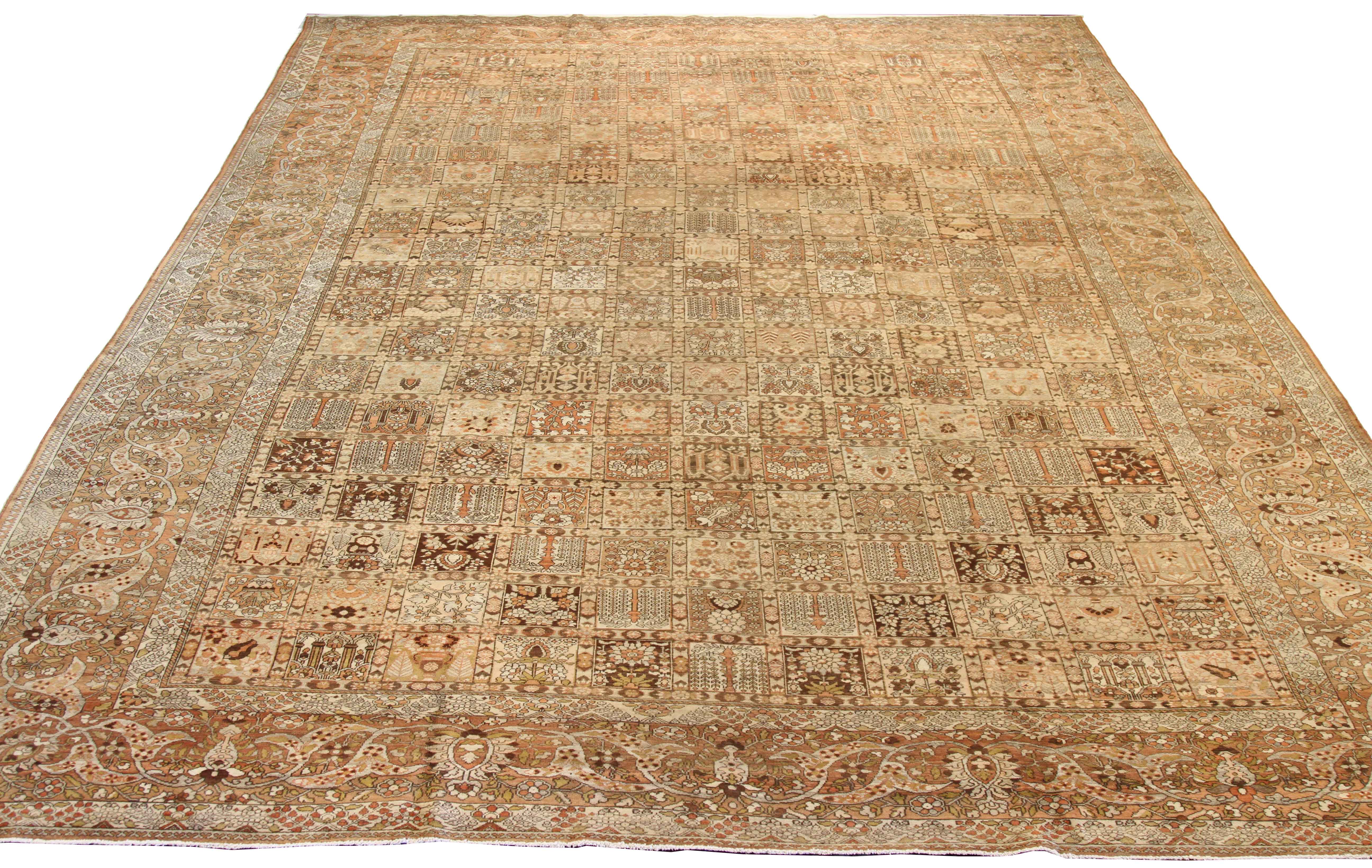 Thumbnail 2 for Antique Persian Bakhtiar Transitional Rug 52006