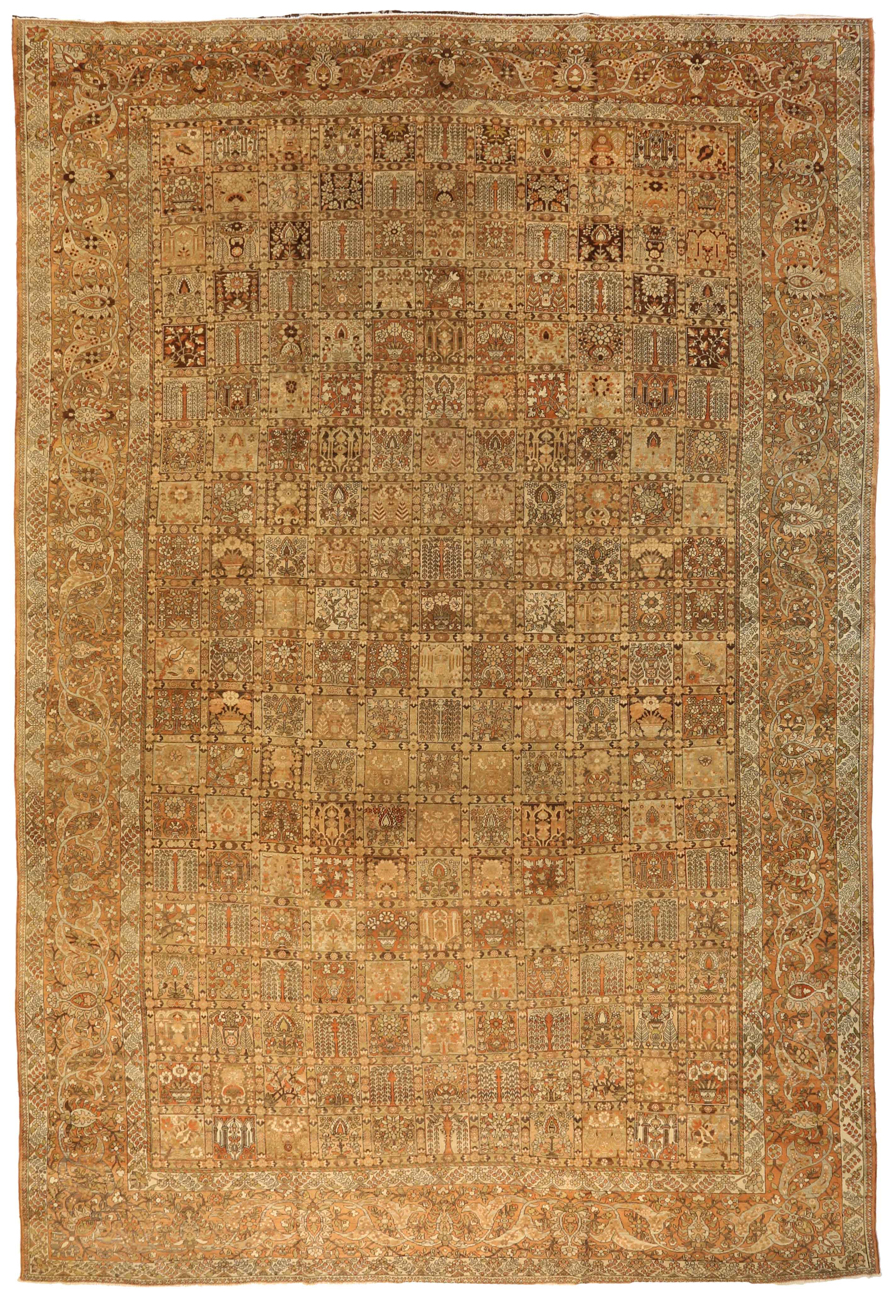 Thumbnail 4 for Antique Persian Bakhtiar Transitional Rug 52006