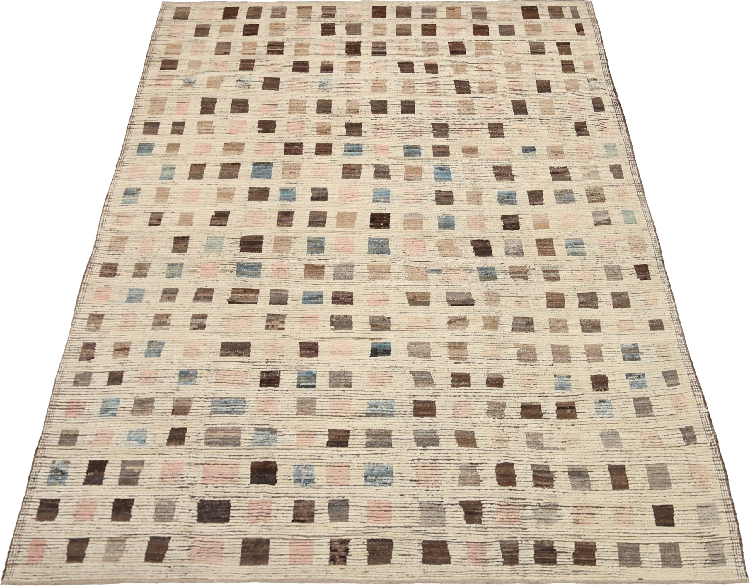 Thumbnail 10 for Afghanistan Moroccan Tribal Rug 92255