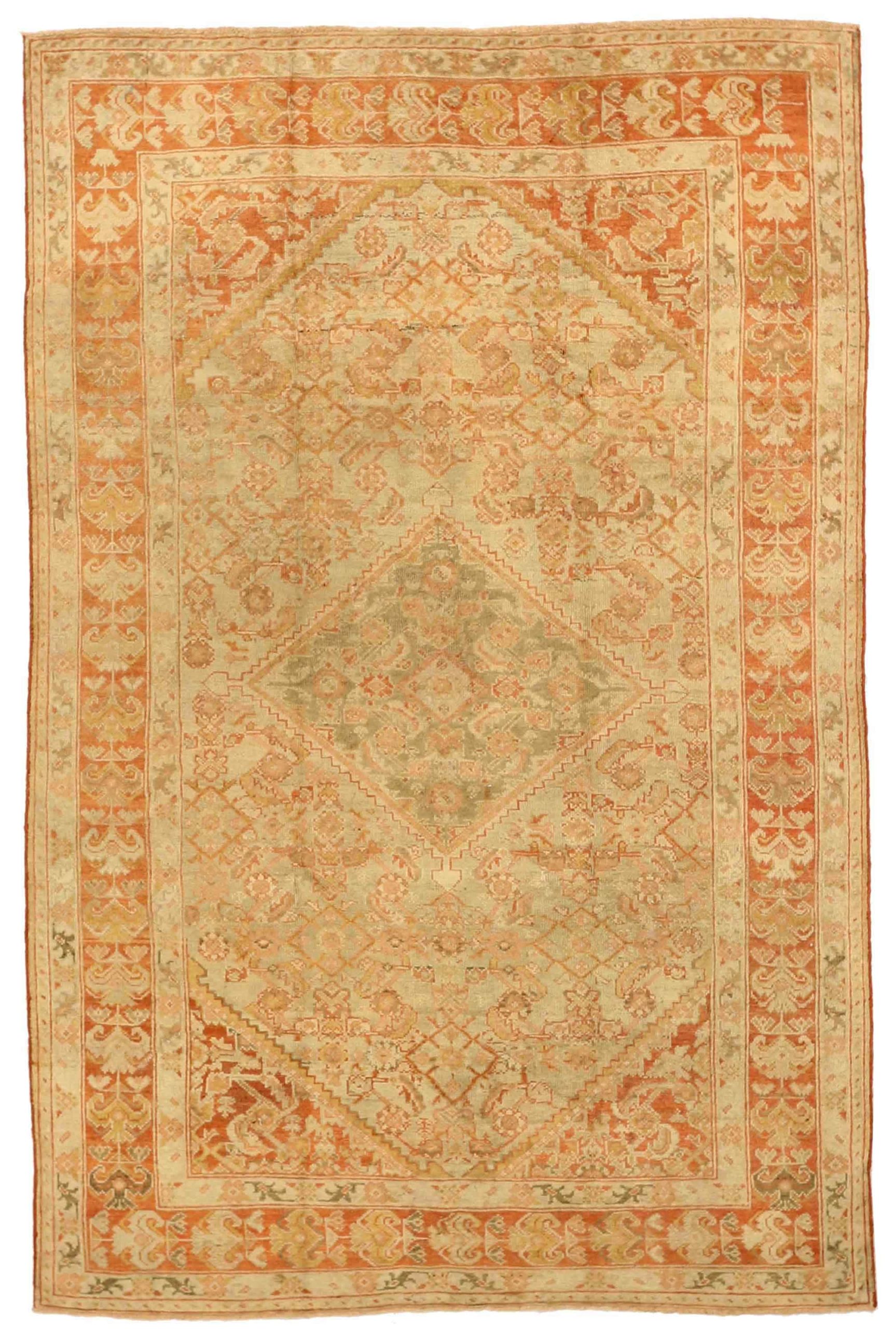 Thumbnail 3 for Antique Persian Meshkabad Traditional Rug 75709