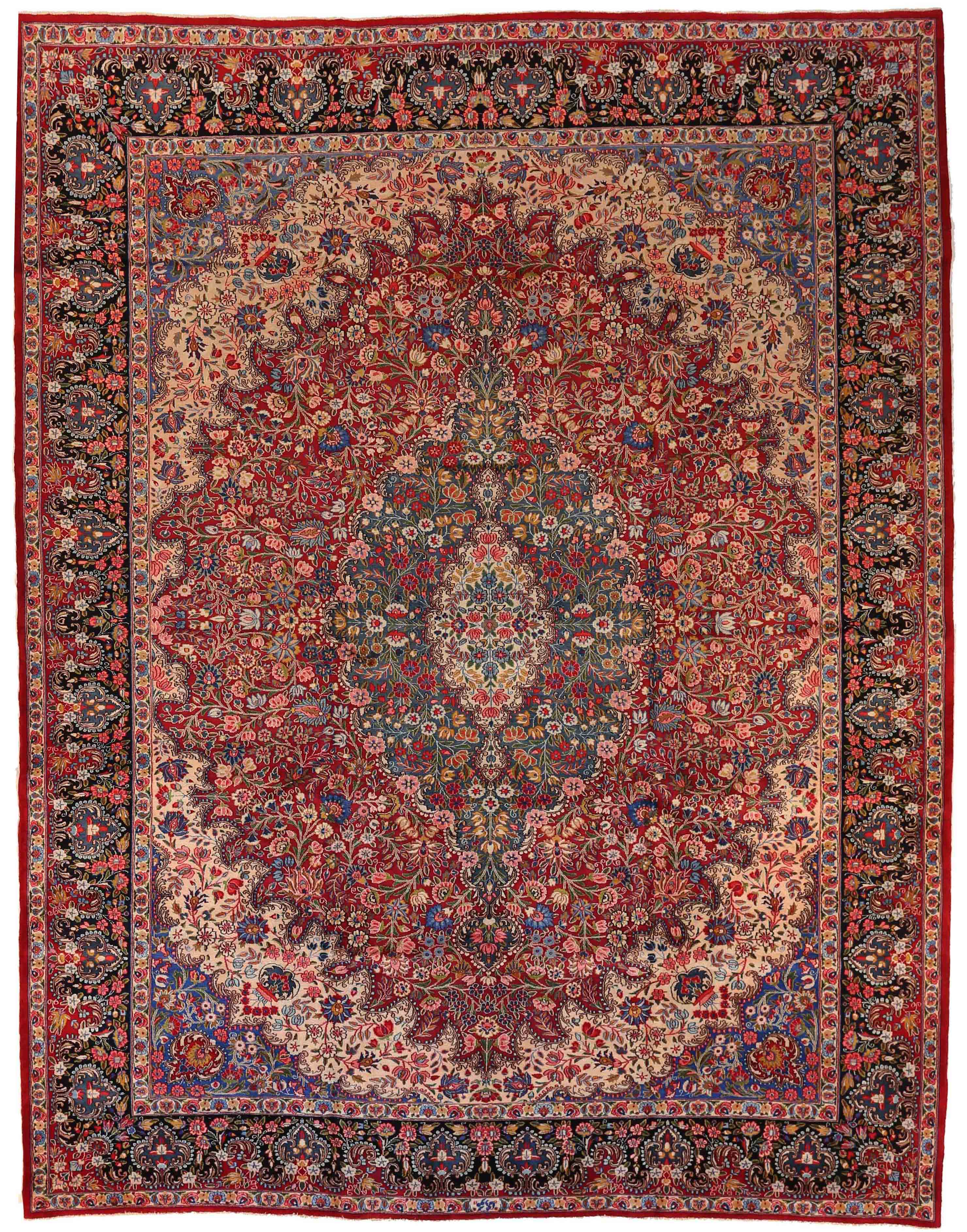 Thumbnail 2 for Antique Persian Traditional Rug 69931