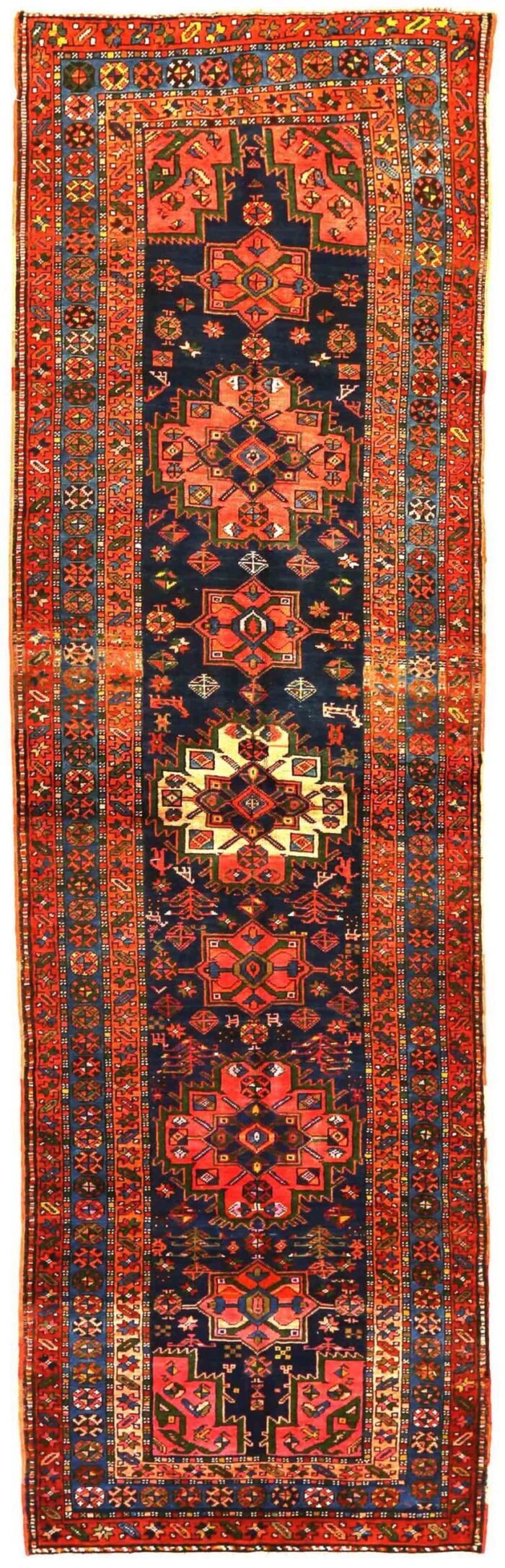 Thumbnail 13 for Antique Persian Azarbaijan Traditional Rug 69925