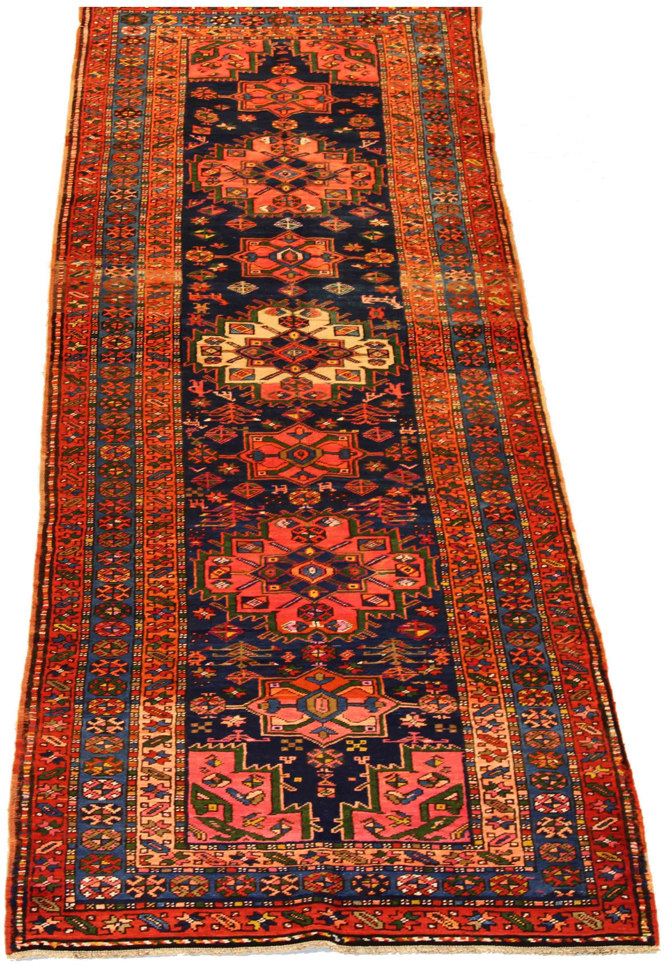 Thumbnail 10 for Antique Persian Azarbaijan Traditional Rug 69925