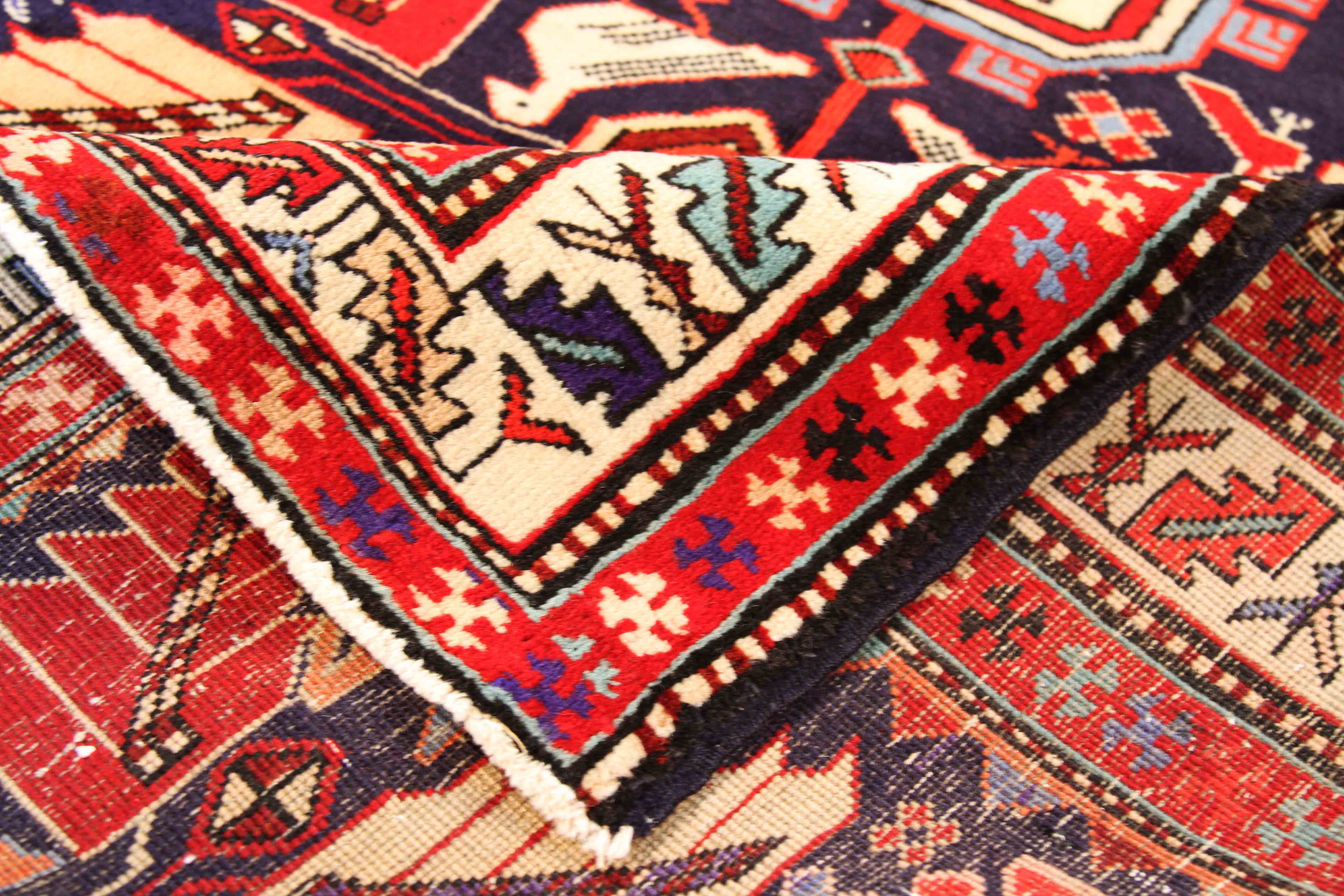 Thumbnail 4 for Antique Persian Ardebil Traditional Rug 69928