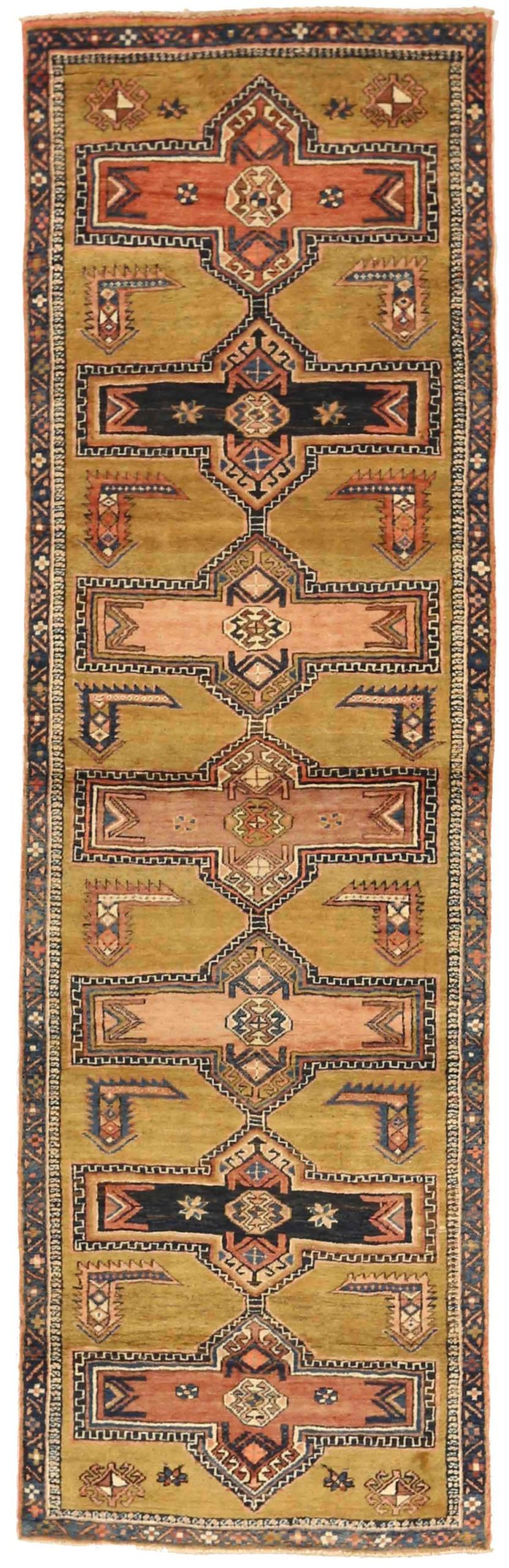 Thumbnail 4 for Antique Persian Ardebil Traditional Rug 75743