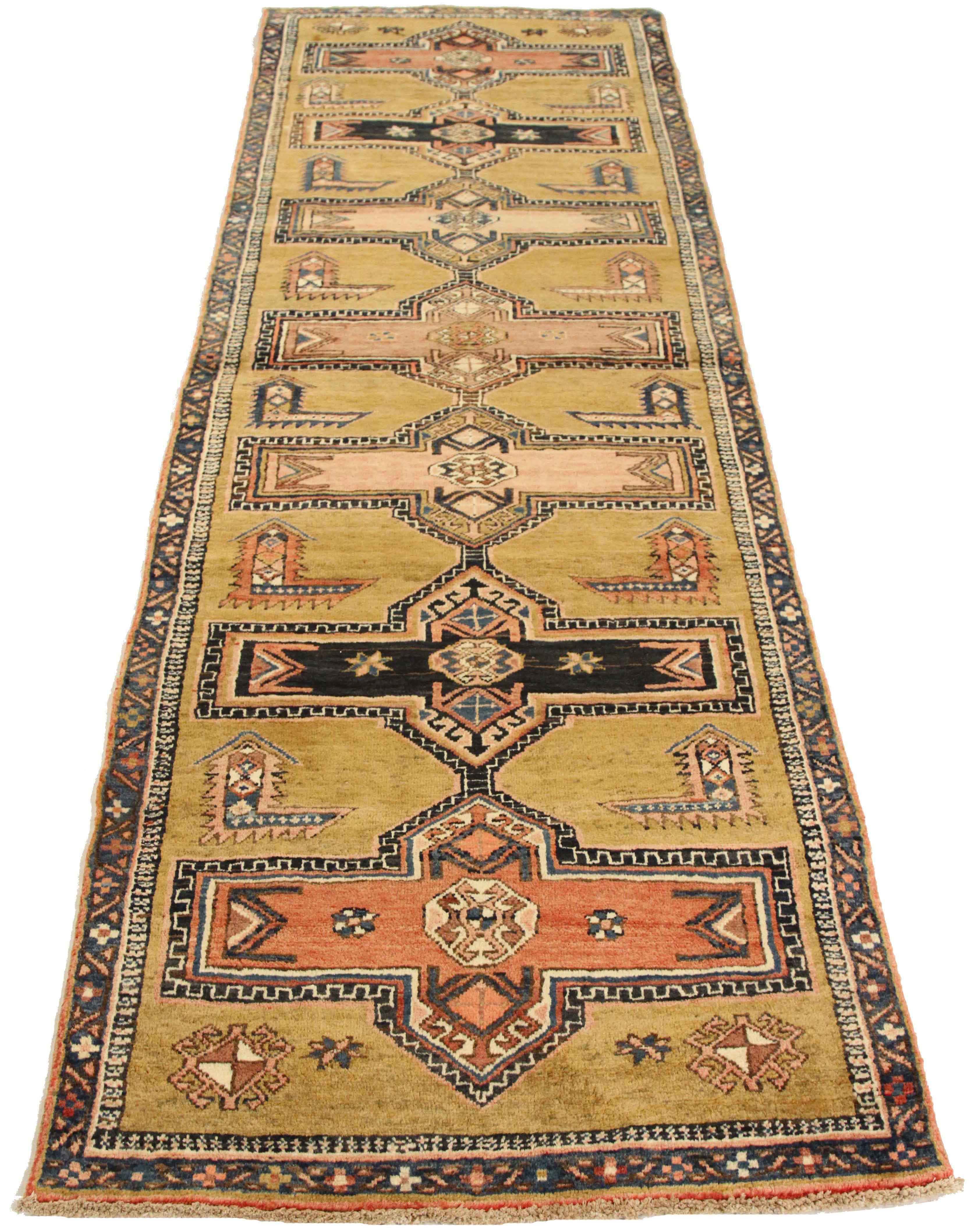 Thumbnail 3 for Antique Persian Ardebil Traditional Rug 75743