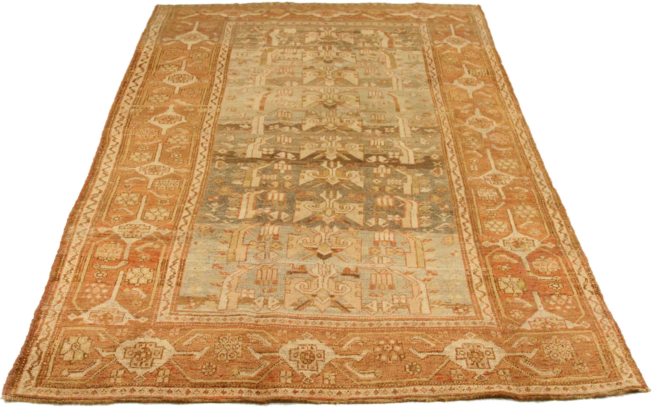Thumbnail 4 for Antique Persian Bijar Transitional Rug 75722