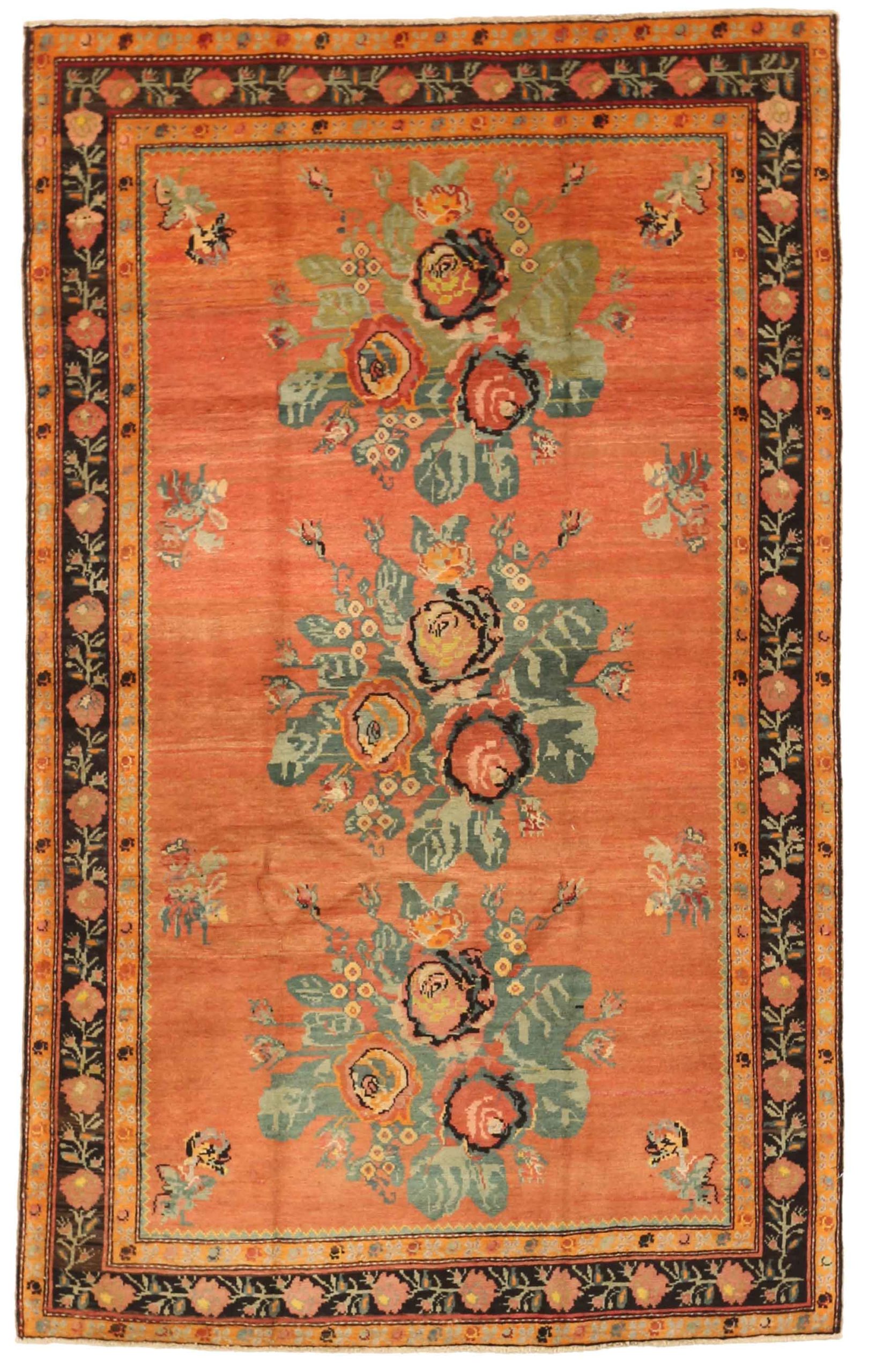 Thumbnail 4 for Antique Persian Karabagh Traditional Rug 75724