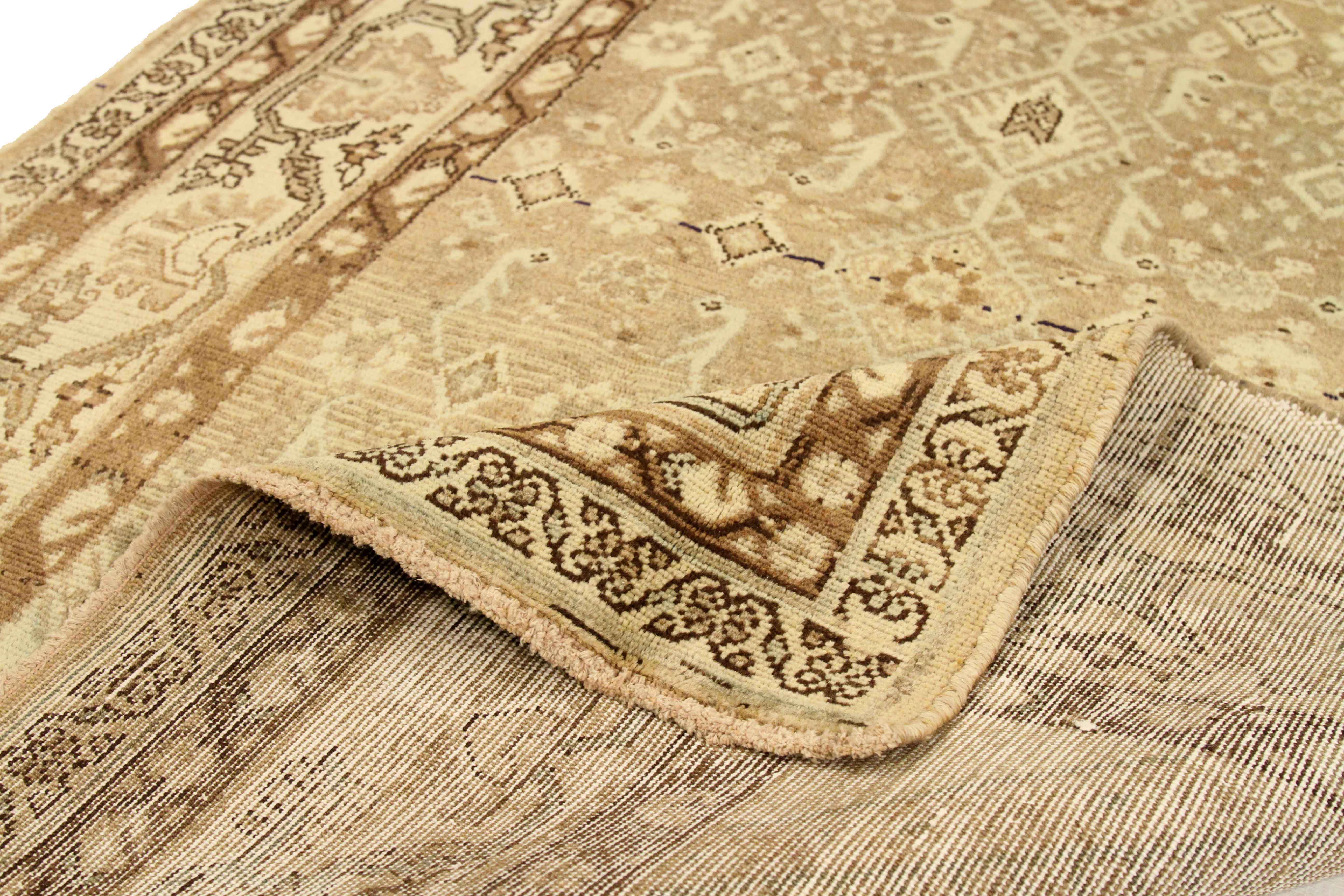 Thumbnail 2 for Antique Persian Borujerd Traditional Rug 75725