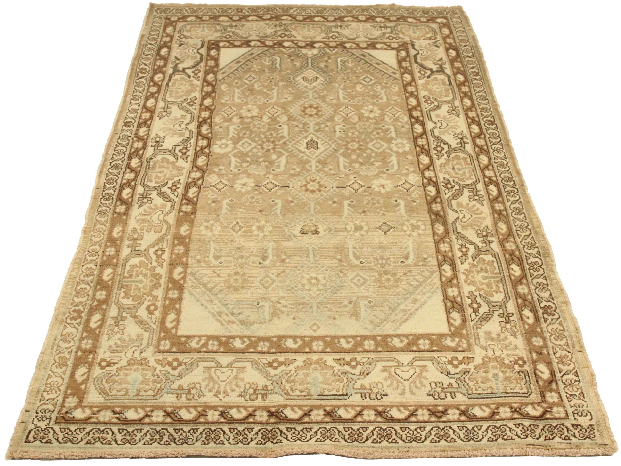 Thumbnail 4 for Antique Persian Borujerd Traditional Rug 75725