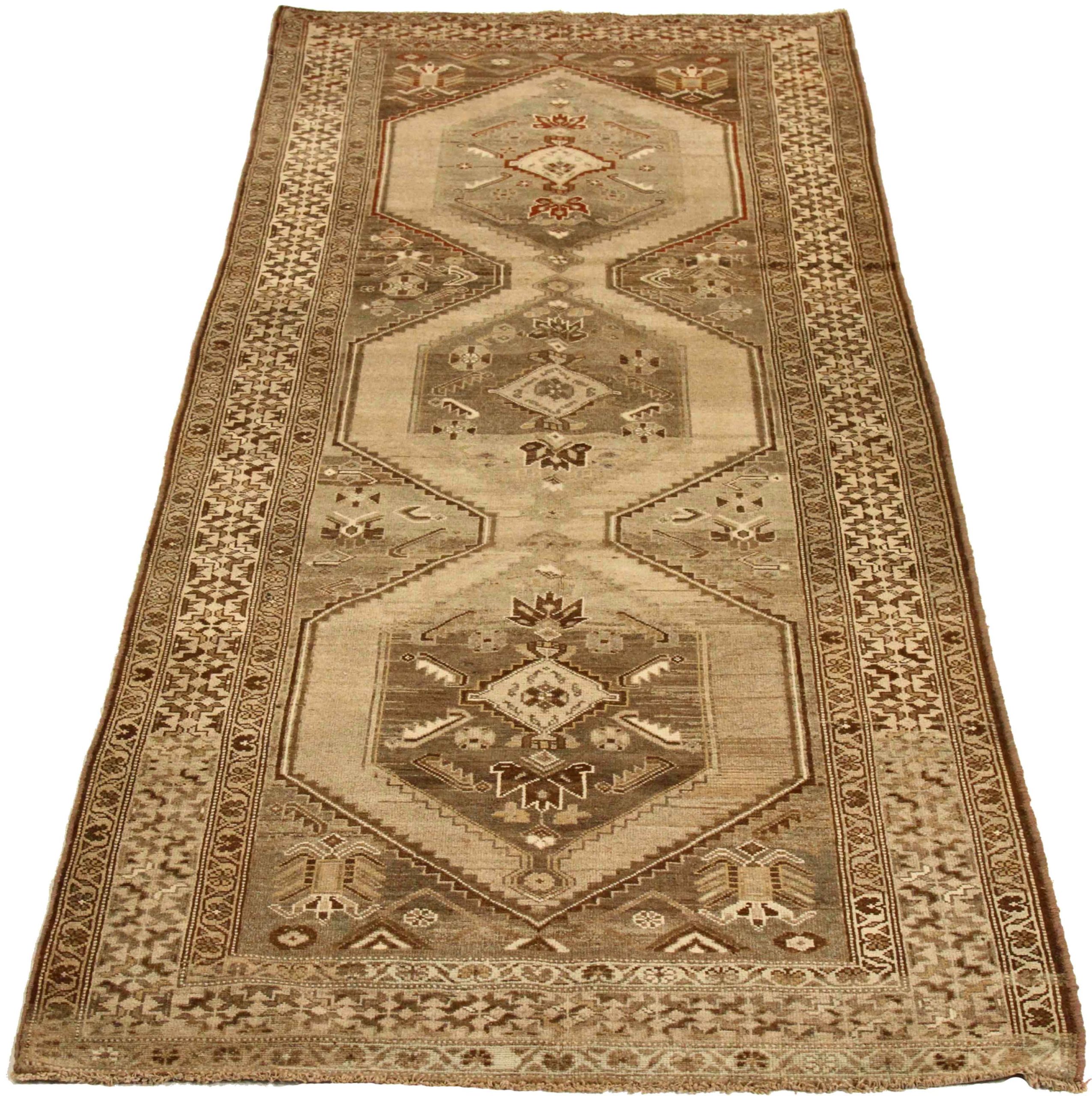 Thumbnail 2 for Antique Persian Kolyai Traditional Rug 75765