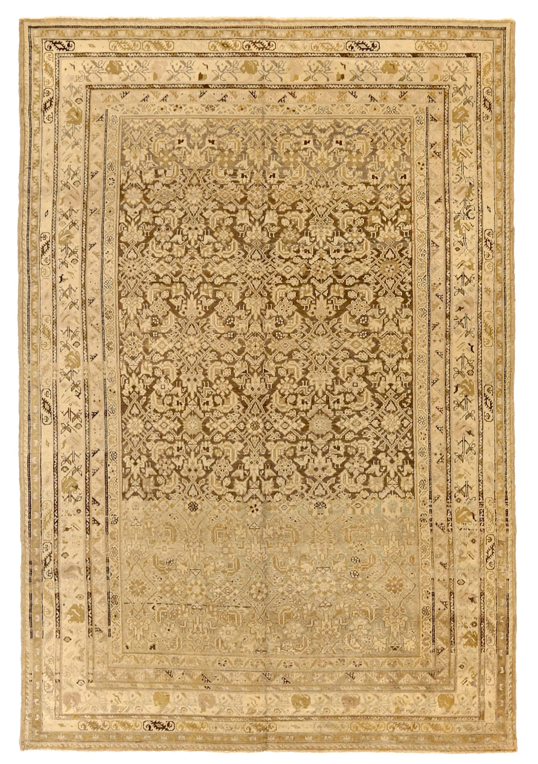 Thumbnail 6 for Antique Persian Malayer Transitional Rug 52010