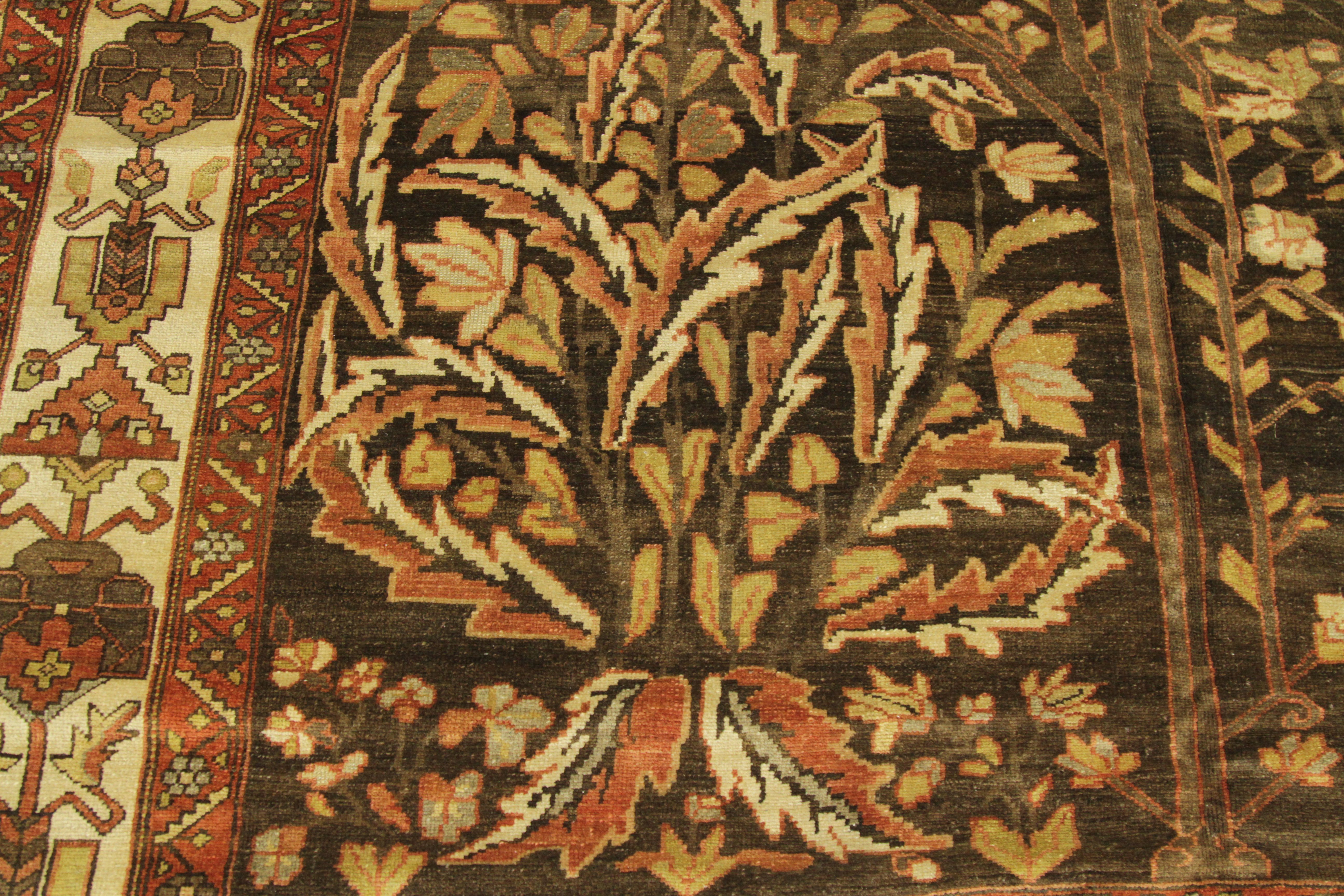 Thumbnail 6 for Antique Persian Bakhtiar Transitional Rug 51998