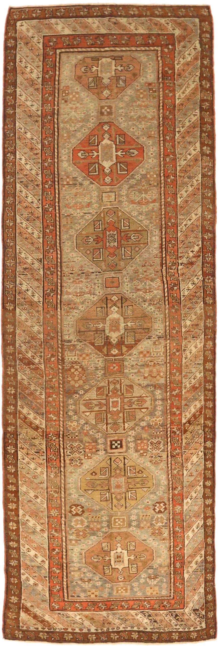 Thumbnail 5 for Antique Persian Azarbaijan Transitional Rug 75759