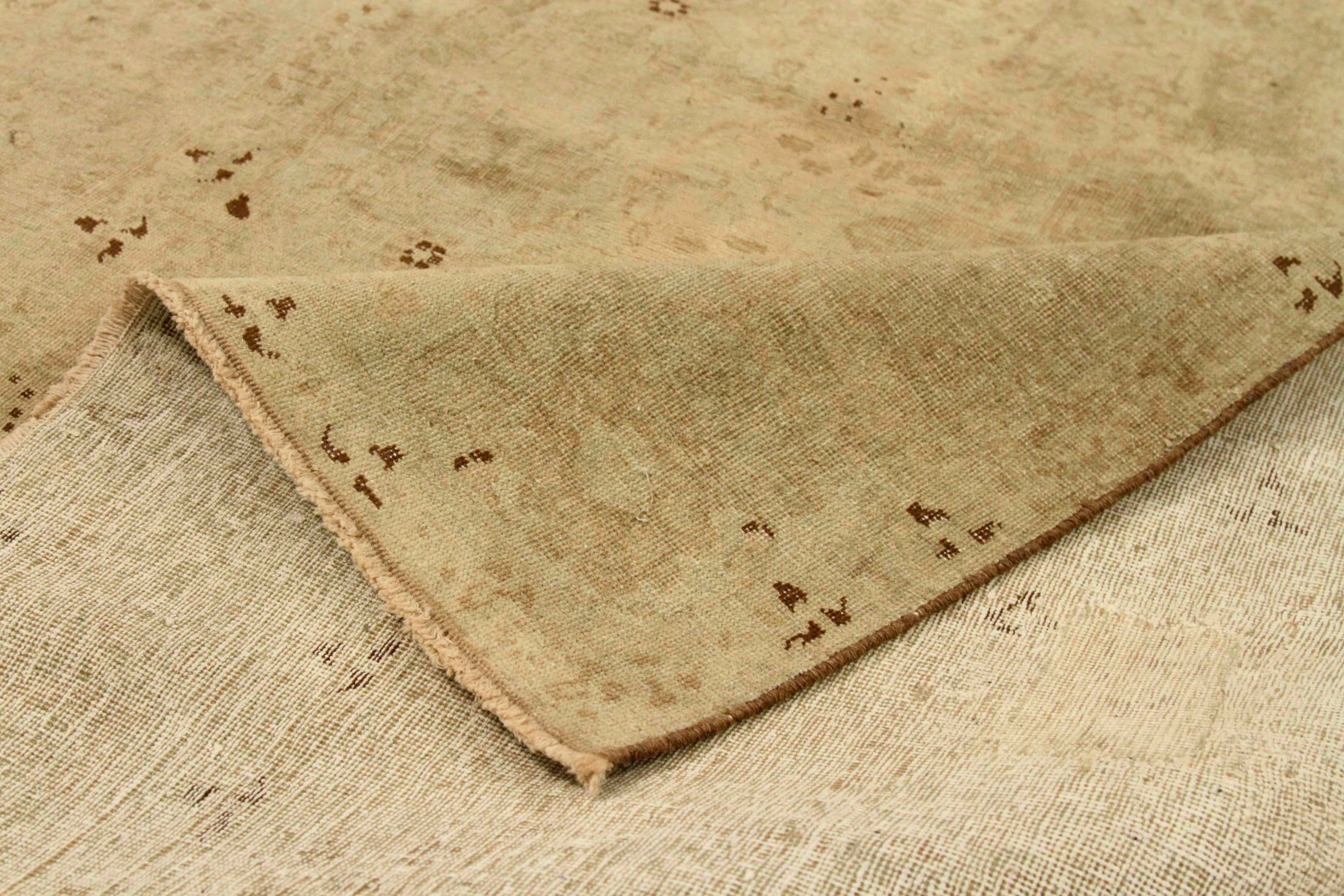 Thumbnail 2 for Antique Persian Tabriz Transitional Rug 75751