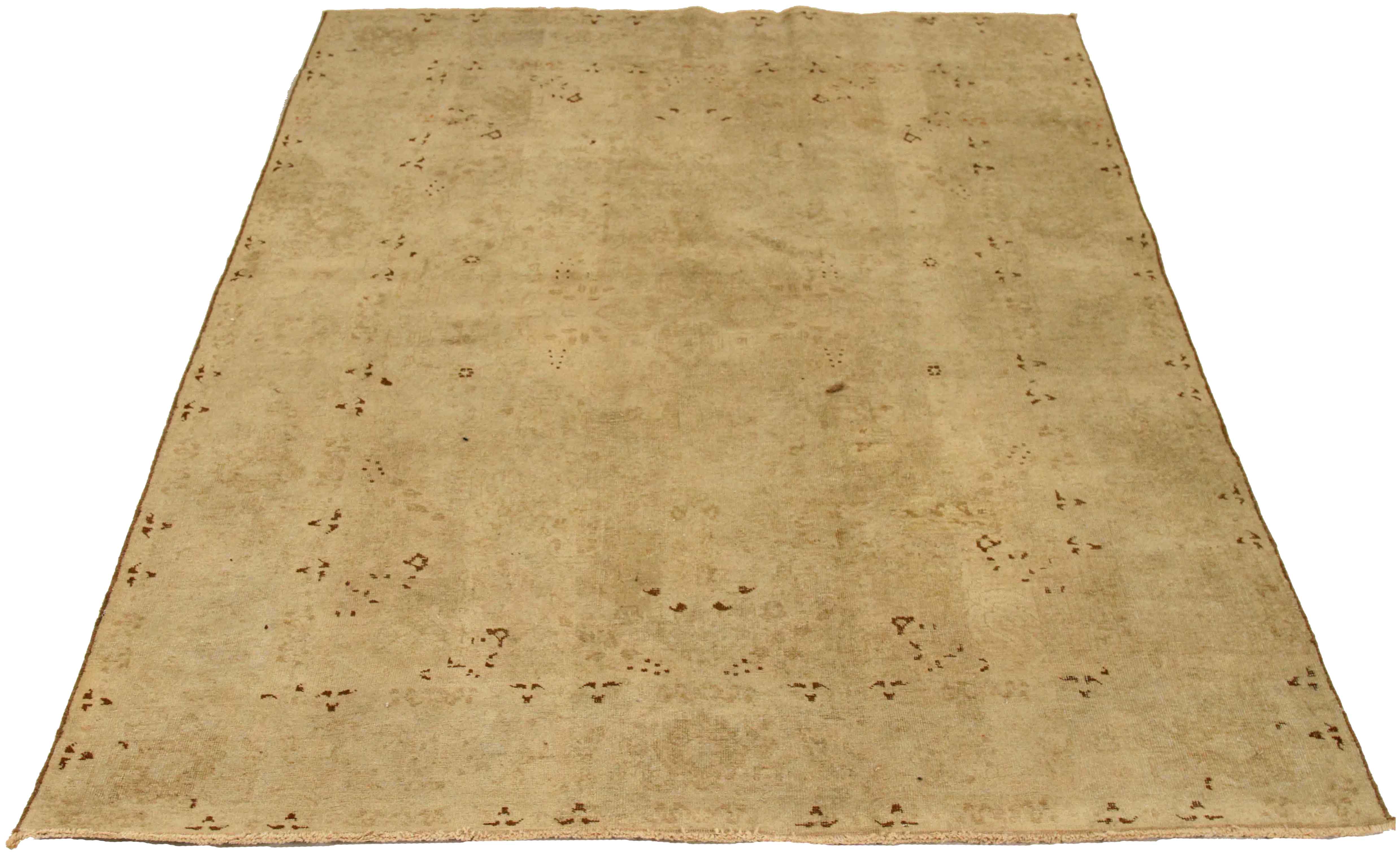 Thumbnail 3 for Antique Persian Tabriz Transitional Rug 75751