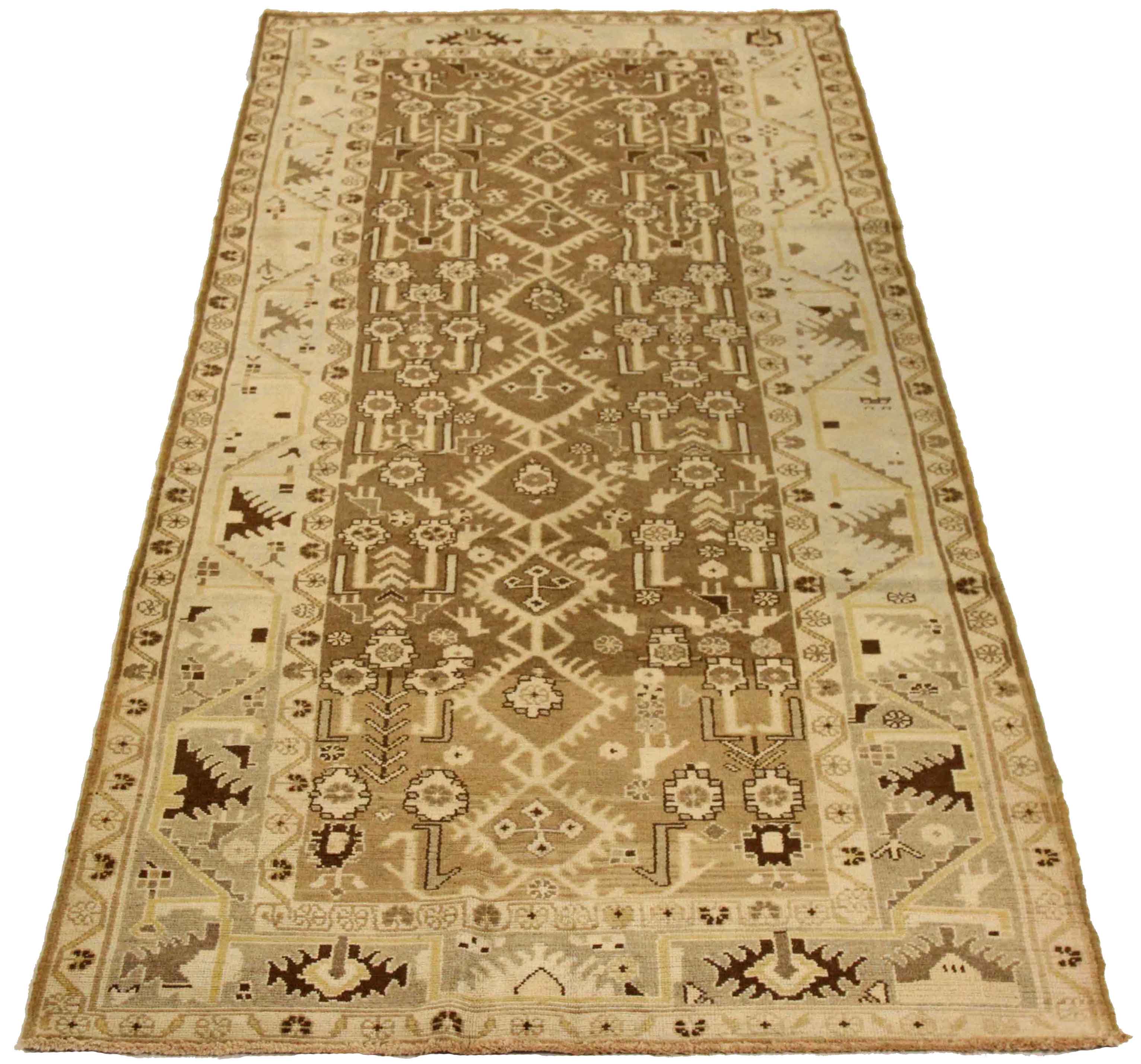 Thumbnail 7 for Antique Persian Malayer Transitional Rug 75795