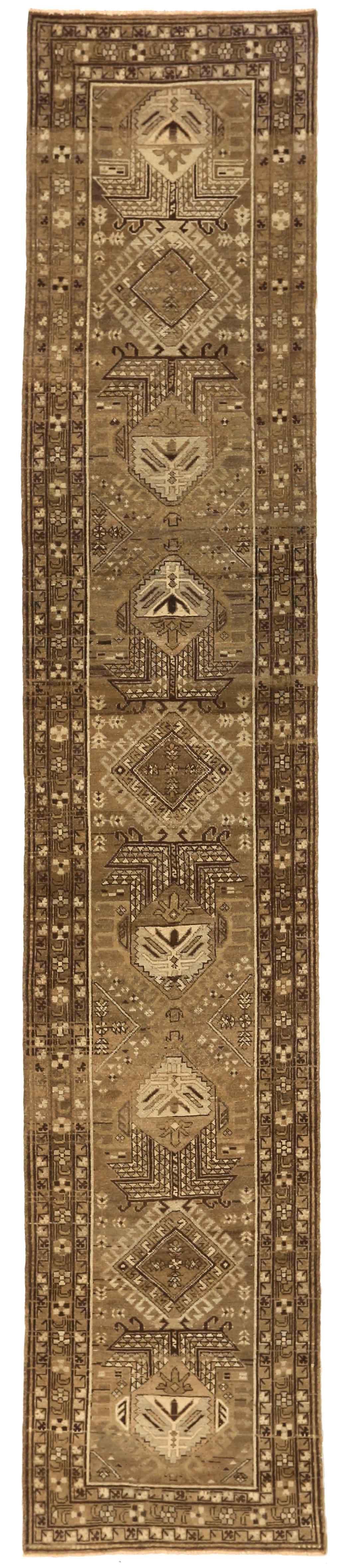 Thumbnail 9 for Antique Persian Transitional Rug 75796